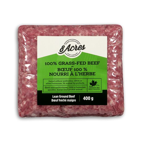8 Acres Grass-Fed Lean Ground Beef