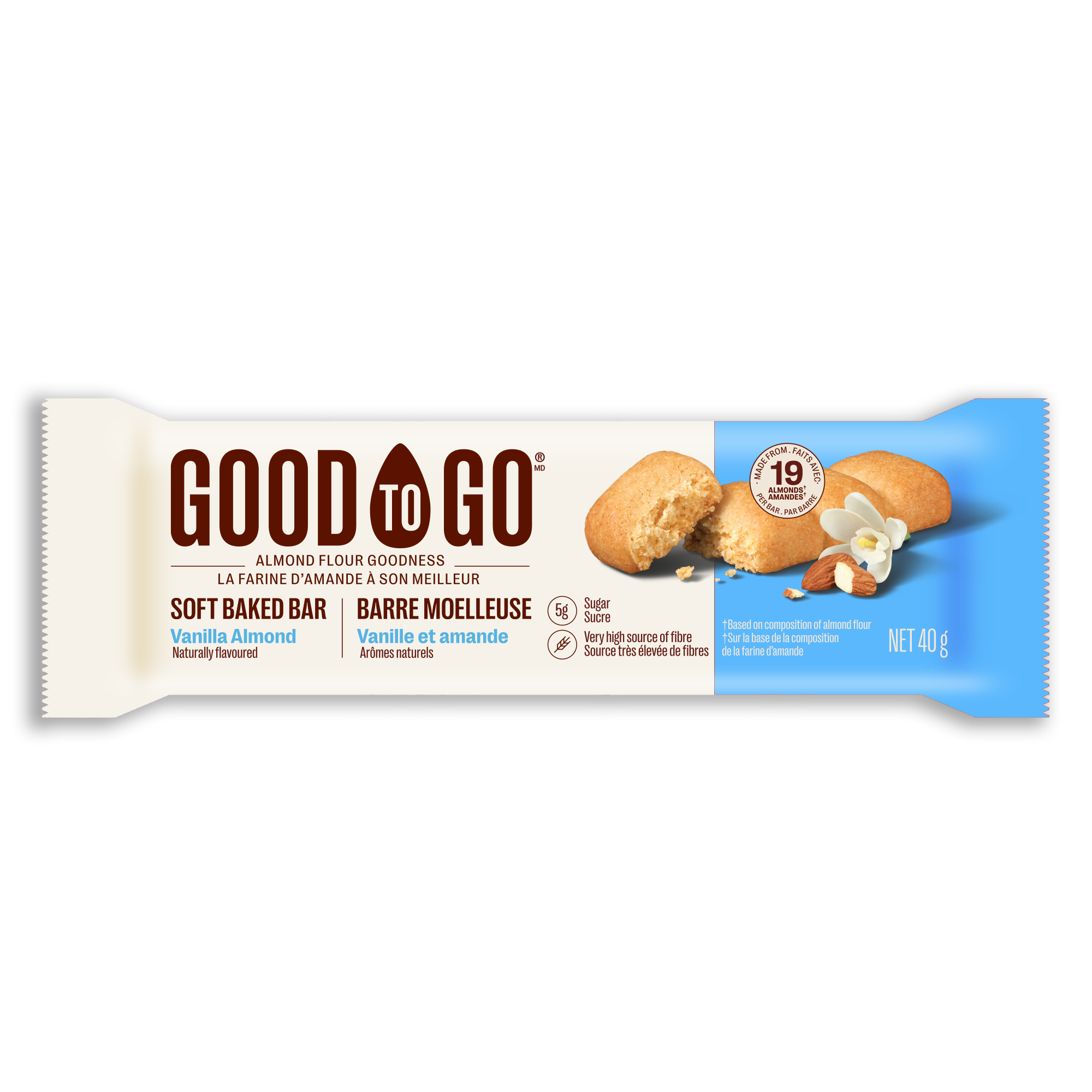 Good To Go Vanilla Almond Bar