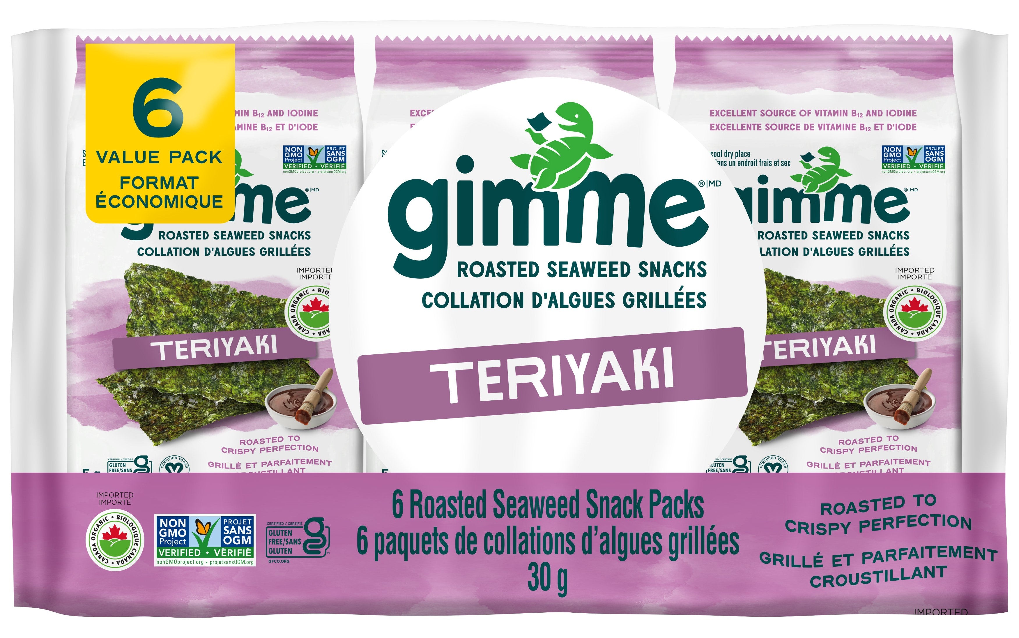 Roasted Seaweed Teriyaki