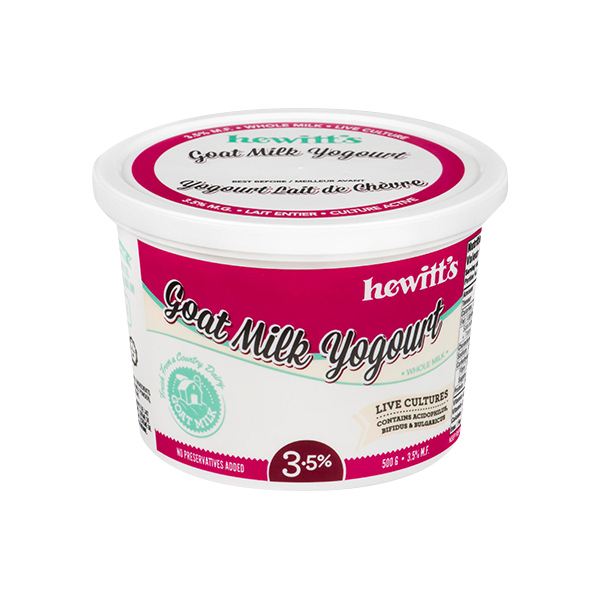 Hewitt's Plain Goat Milk Yogurt