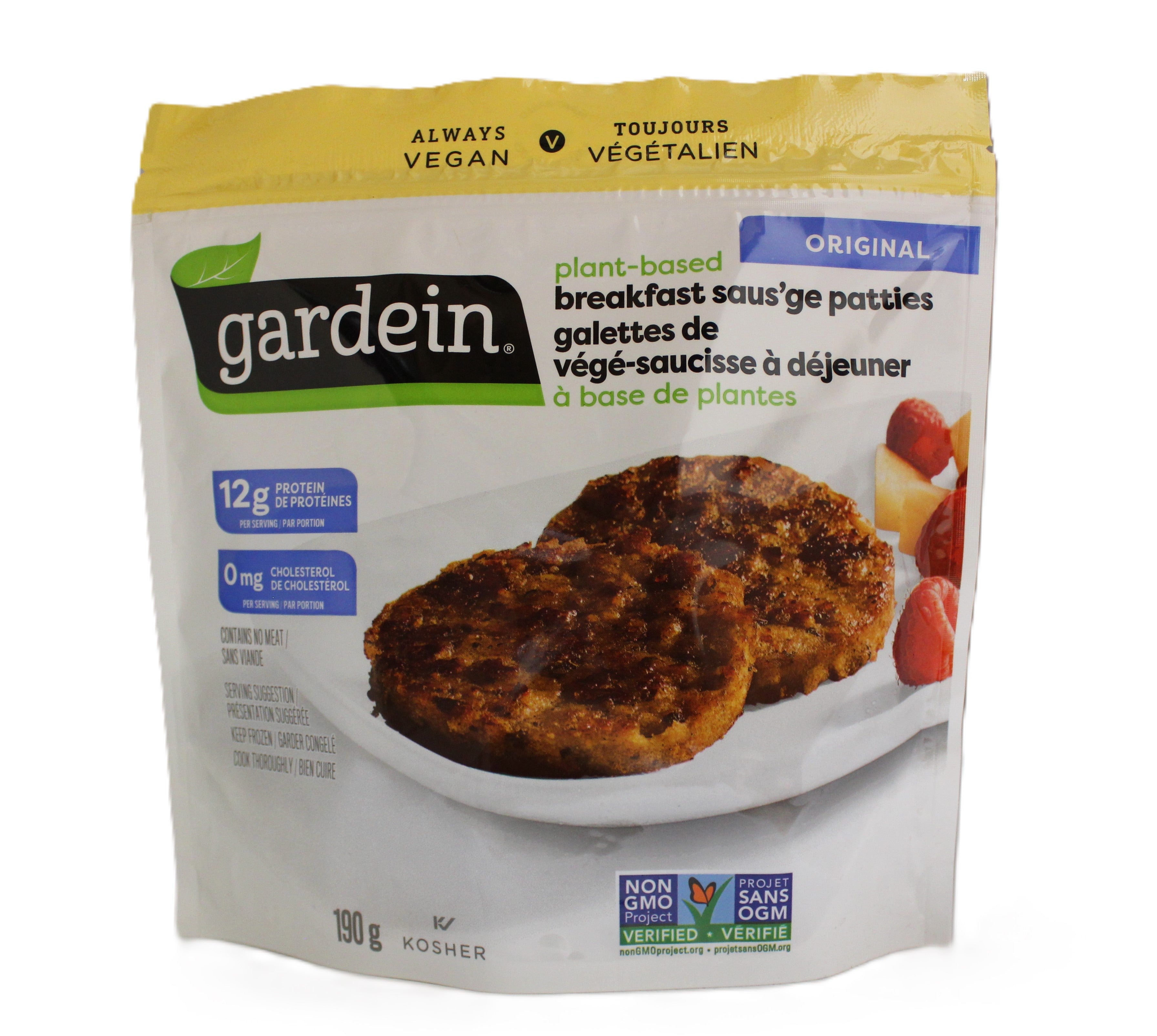 Gardein Original Breakfast Sausage Patties