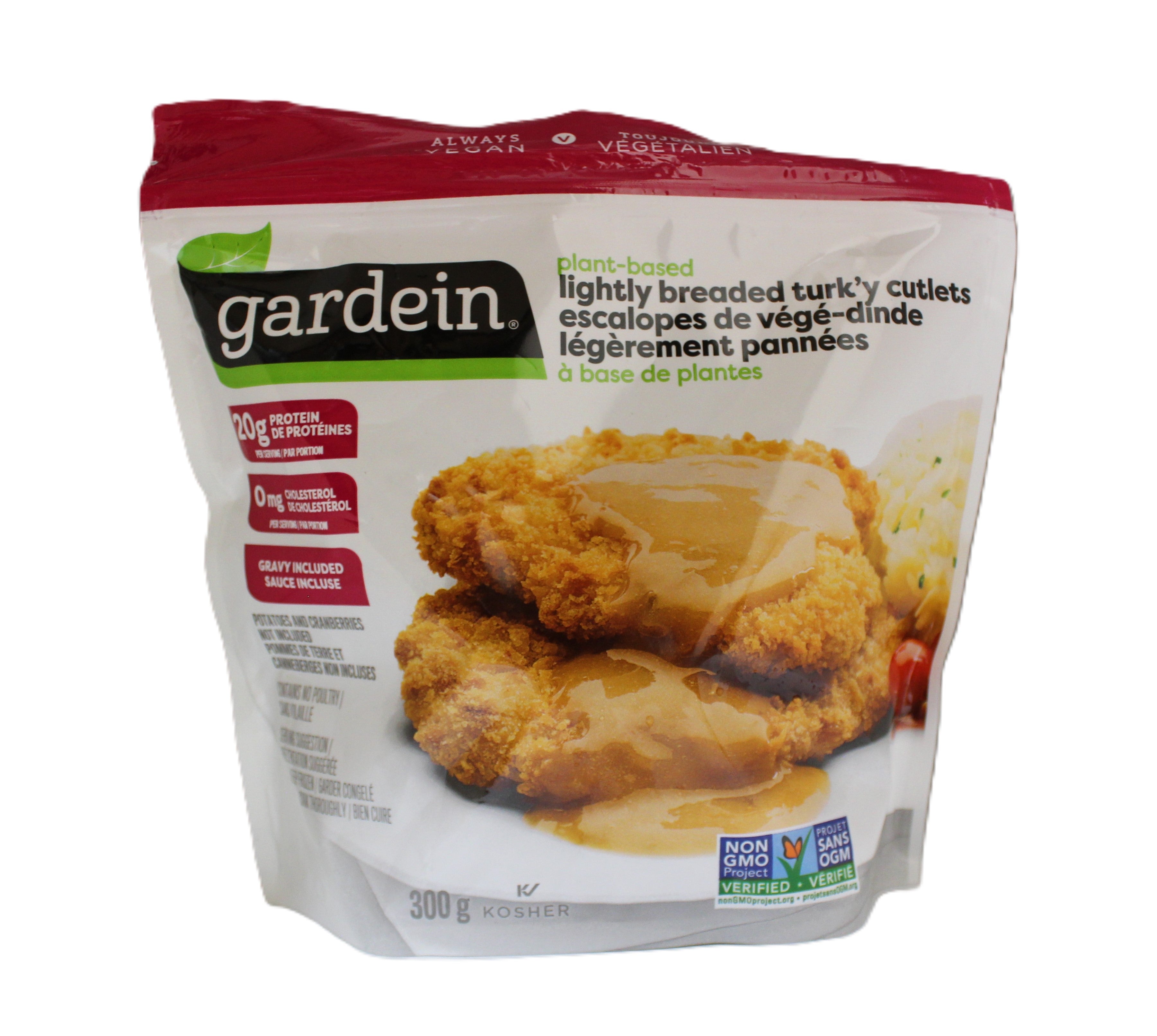 Gardein Lightly Breaded Turky Cutlets