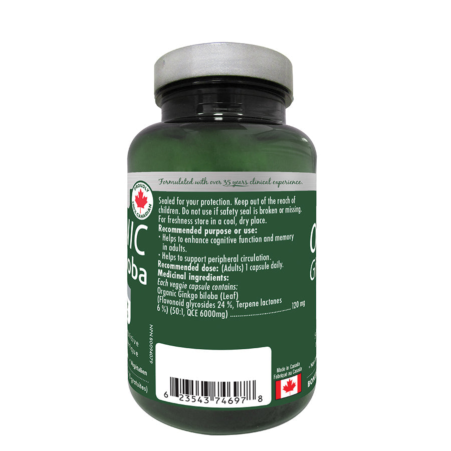 Organic Ginkgo Biloba
