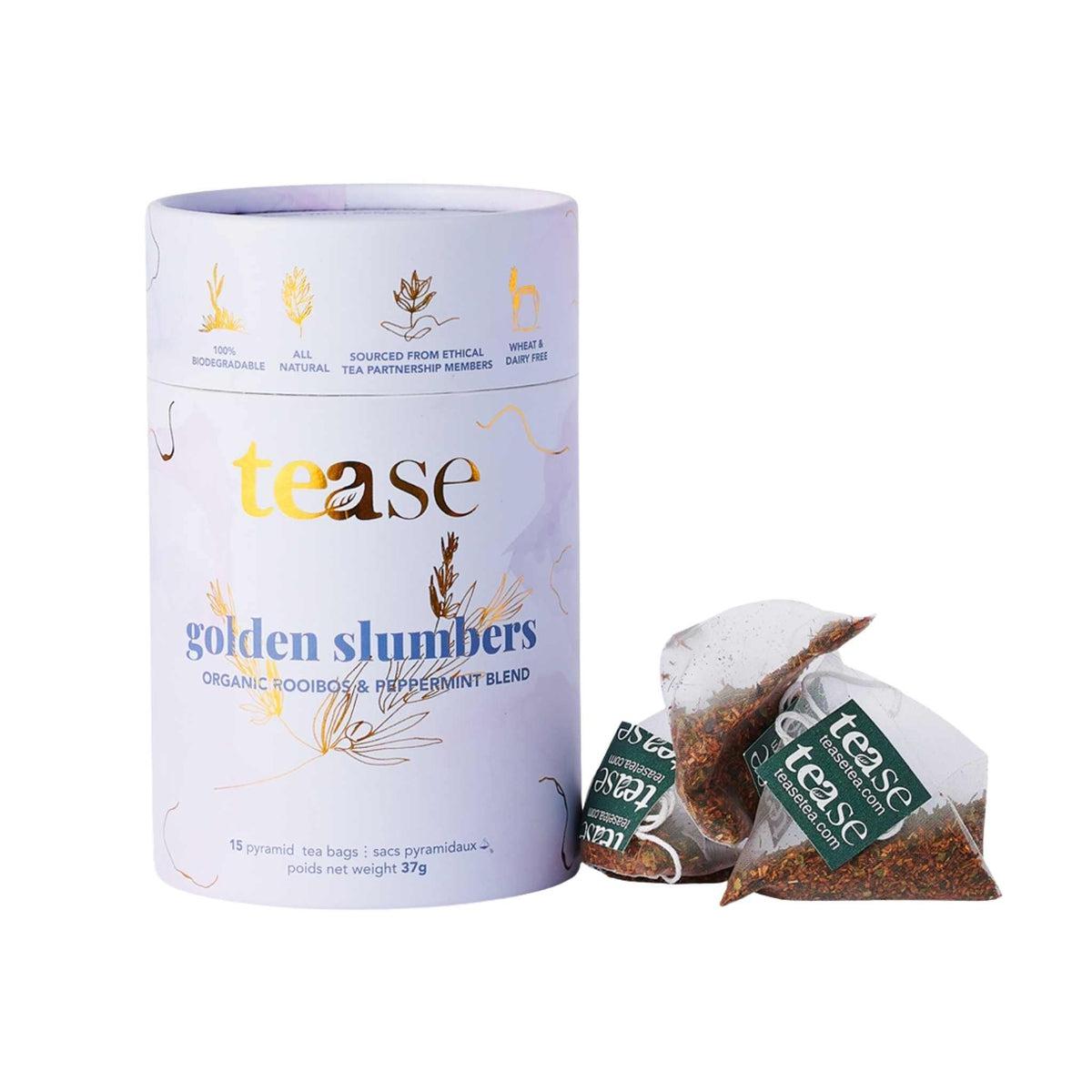 Tease Organic Golden Slumbers Herbal Tea