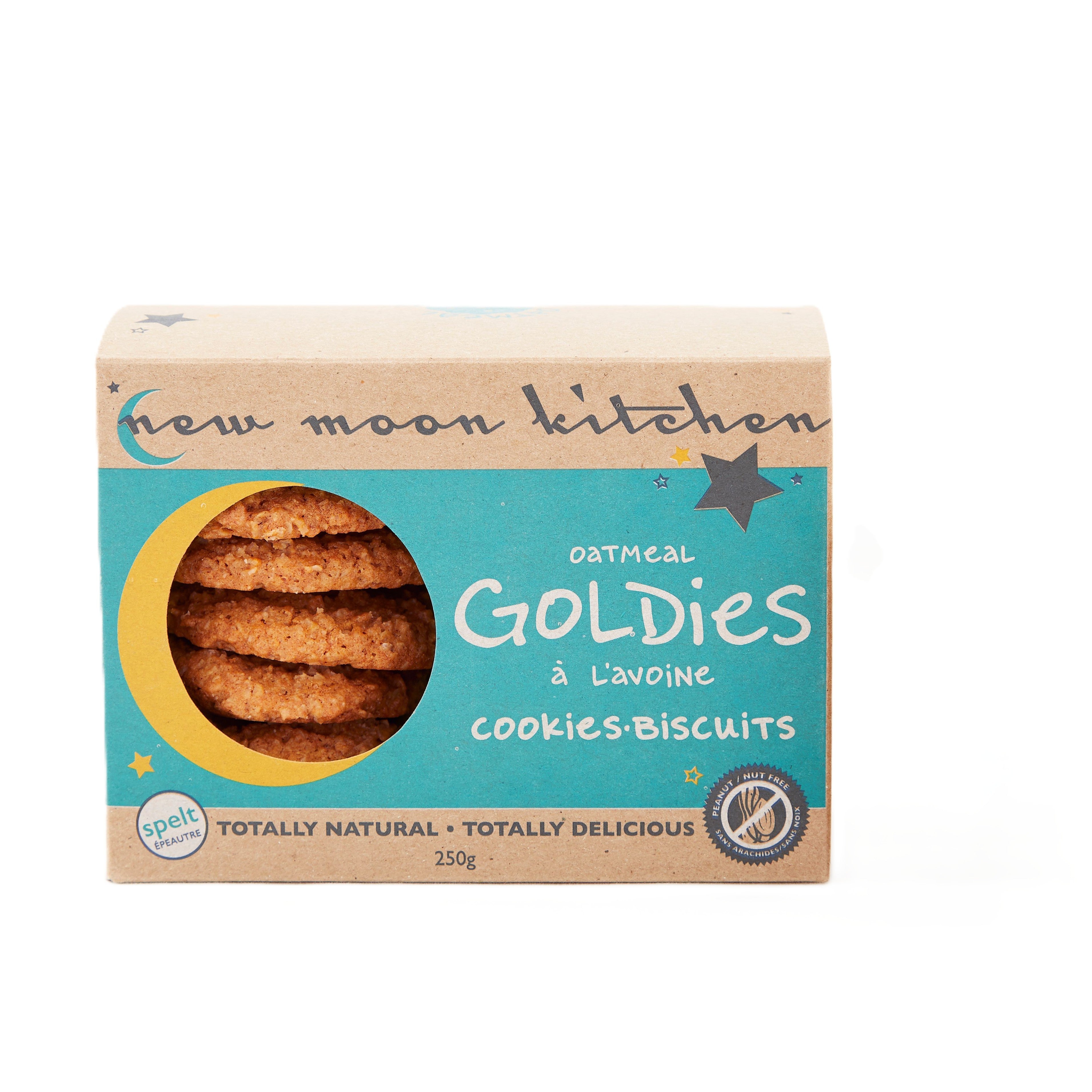 New Moon Kitchen Oatmeal Goldie Cookie