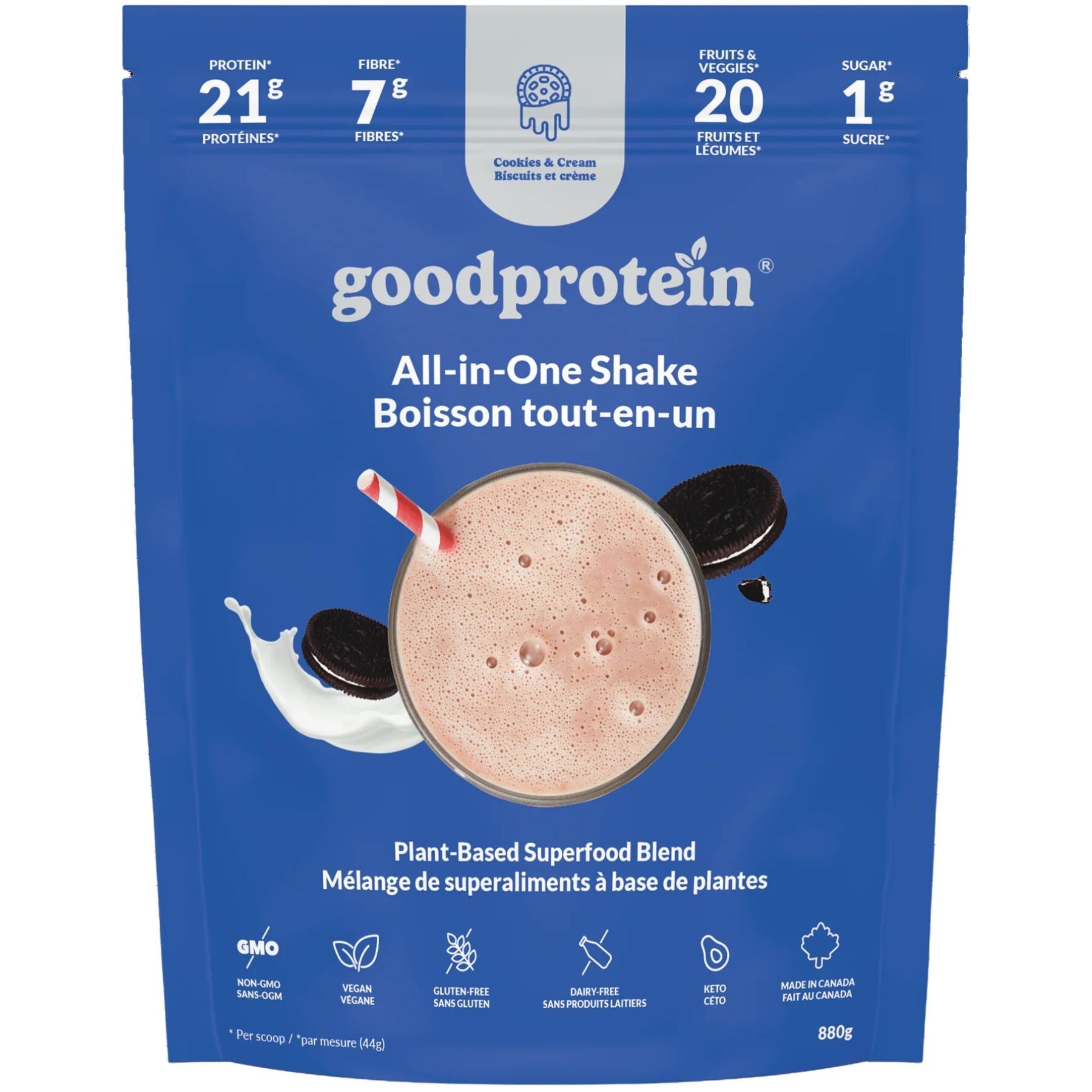 Cookies & Cream Plant-Based All-In-One