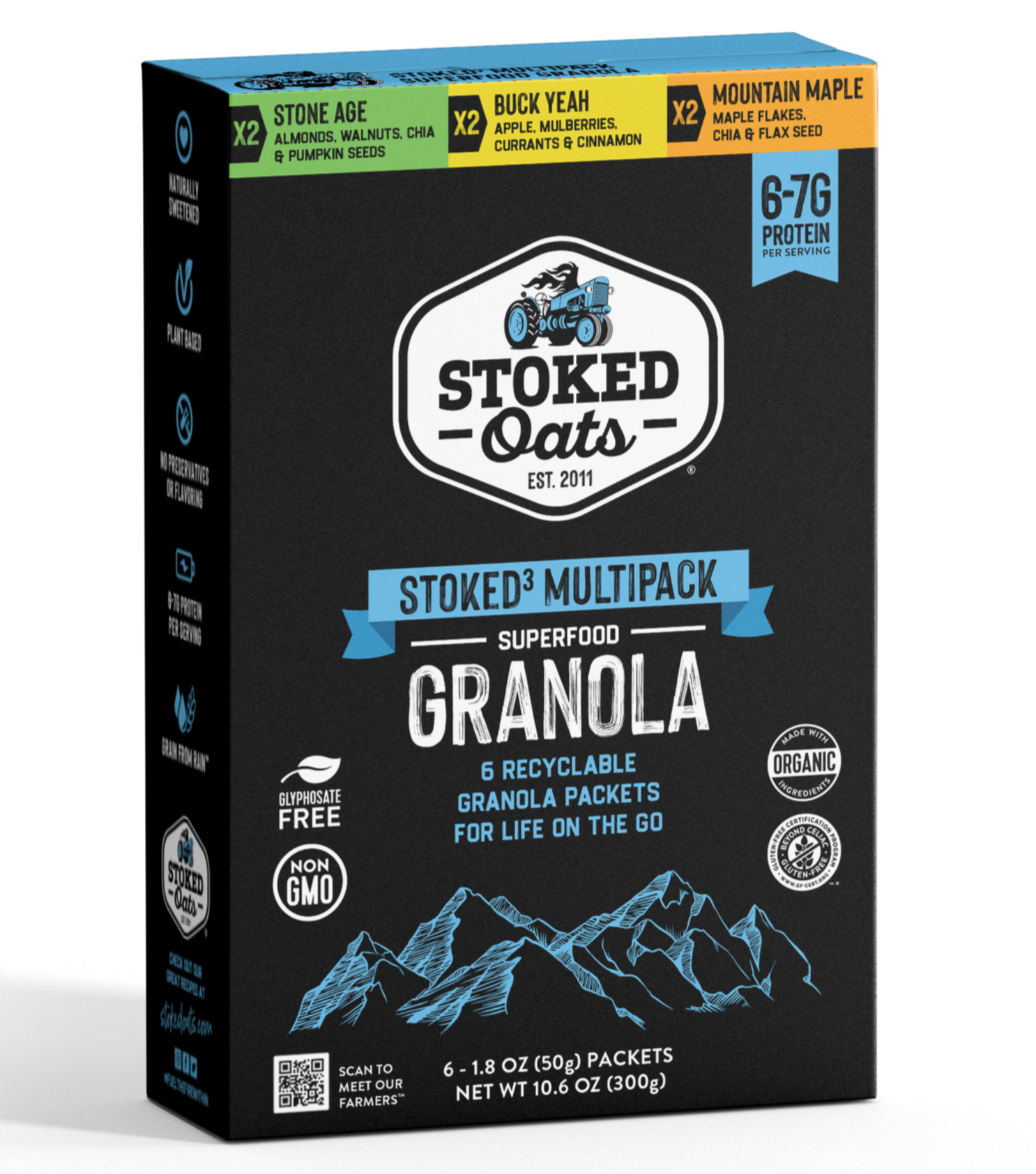 Stoked Oats Superfood Granola Multi-Pack