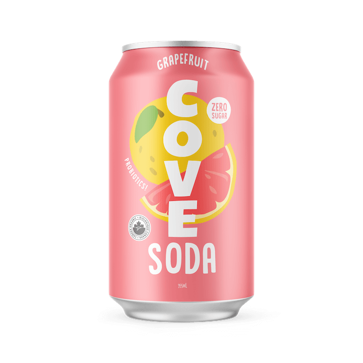 Cove Kombucha Grapefruit Probiotic Soda