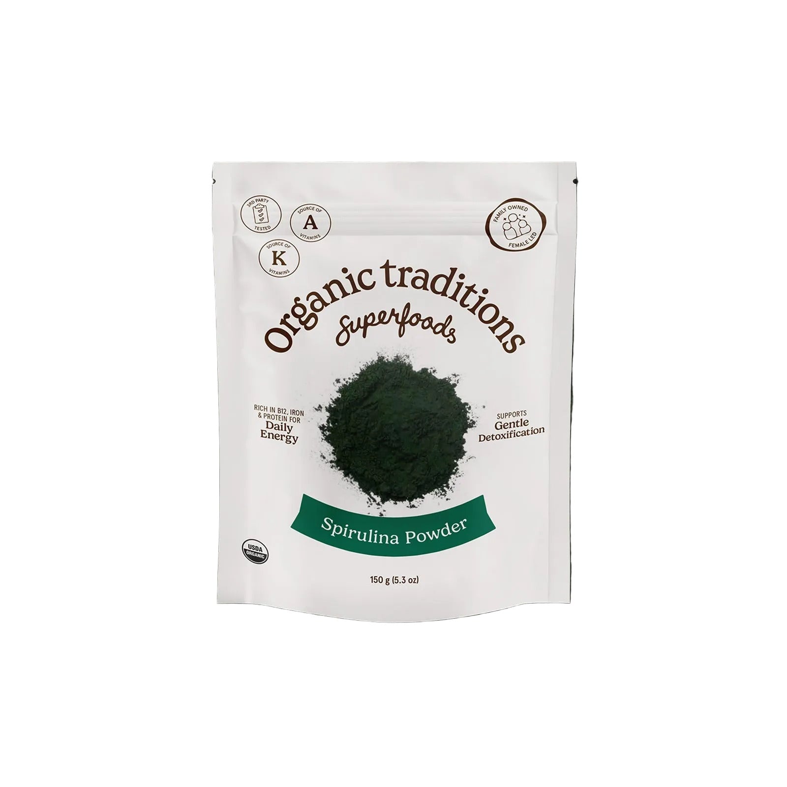 Organic Traditions Organic Spirulina Powder