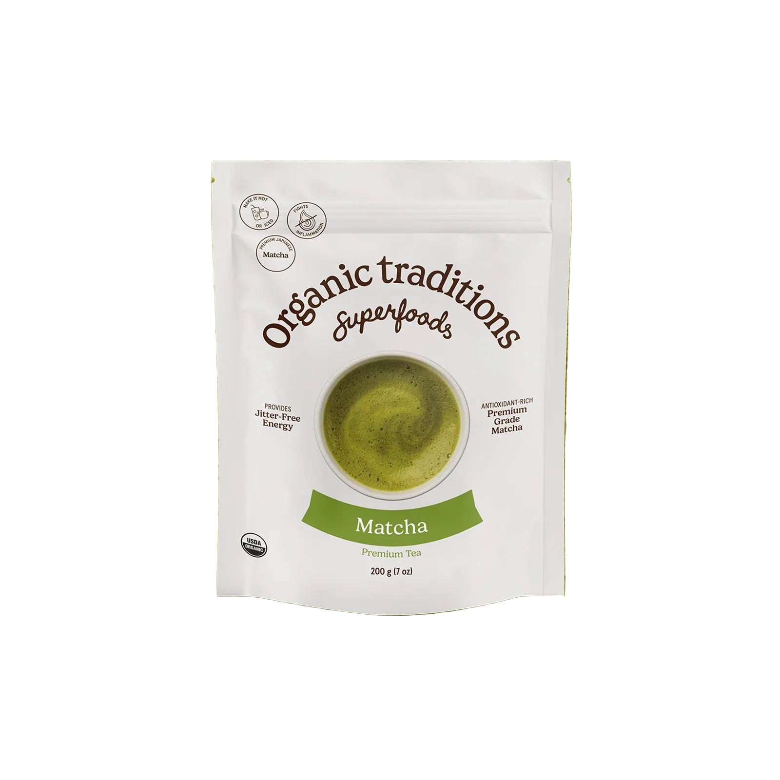 Organic Traditions Organic Premium Matcha Tea