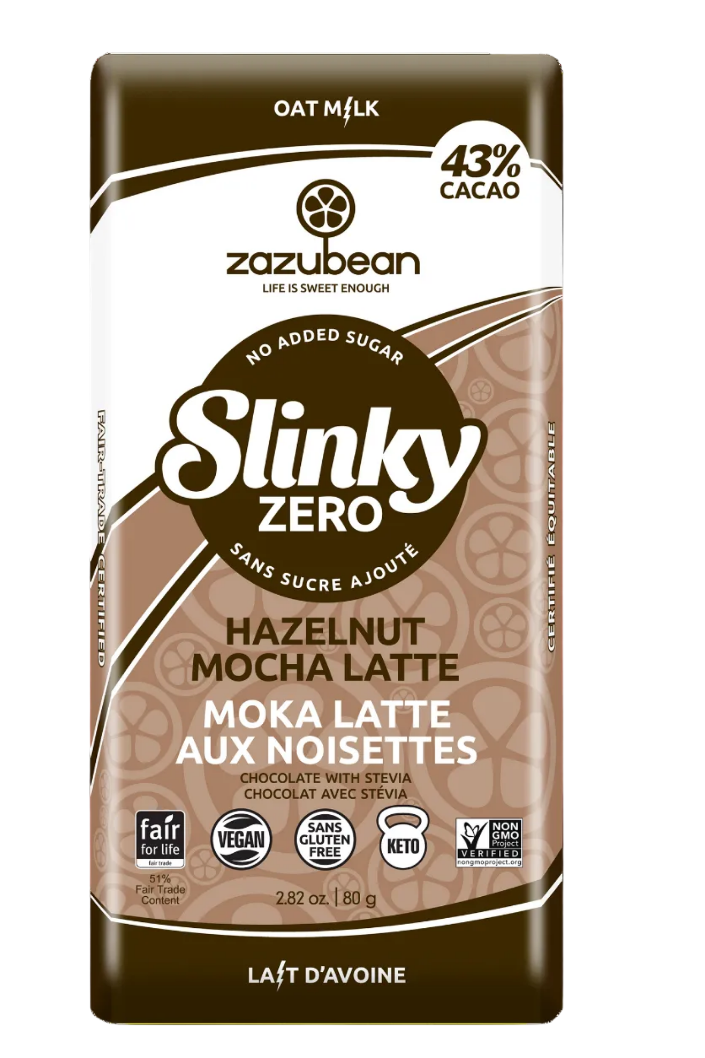 Zazubean Slinky - Hazelnut Mocha Latte