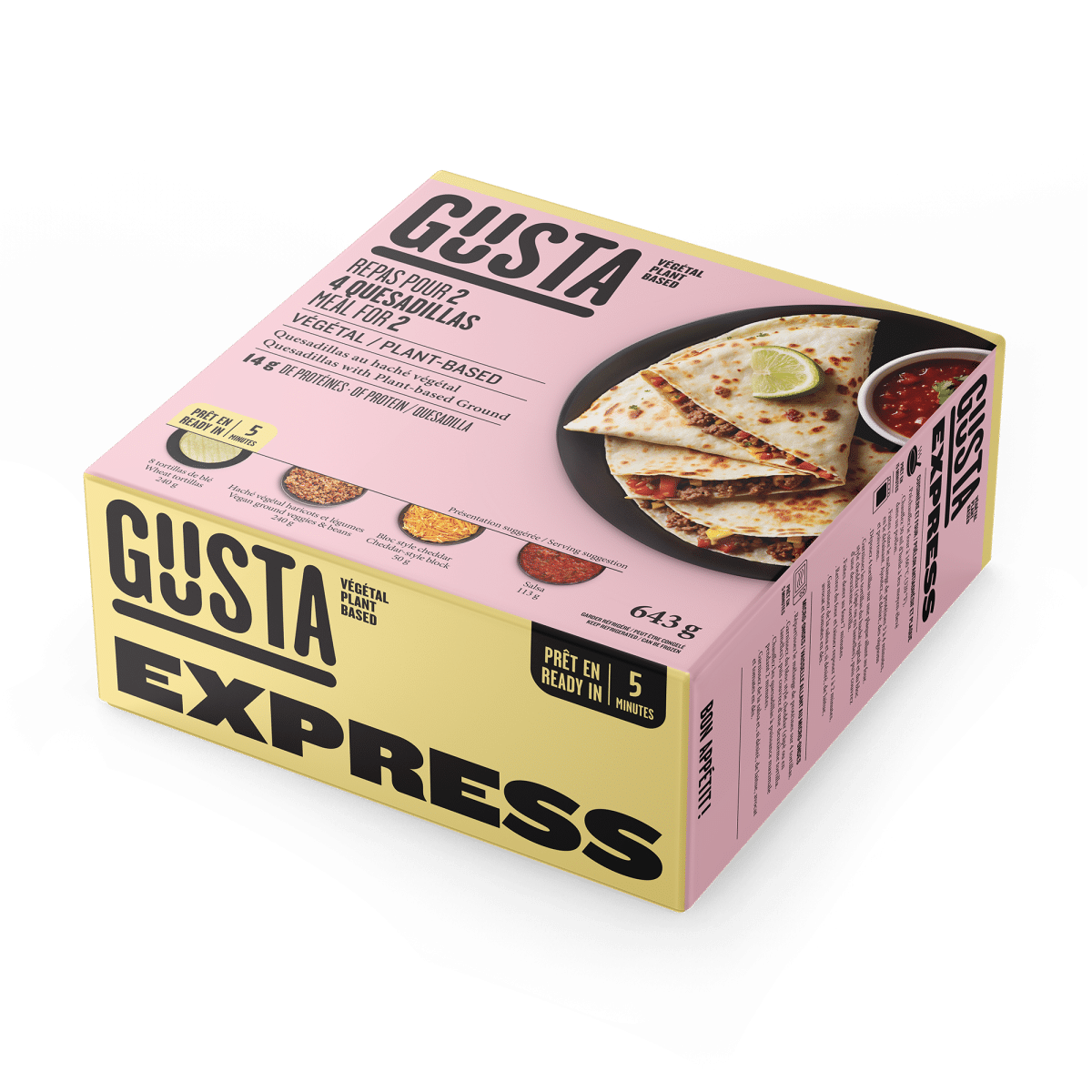 Plant-Based Ground Quesadillas Meal Kit