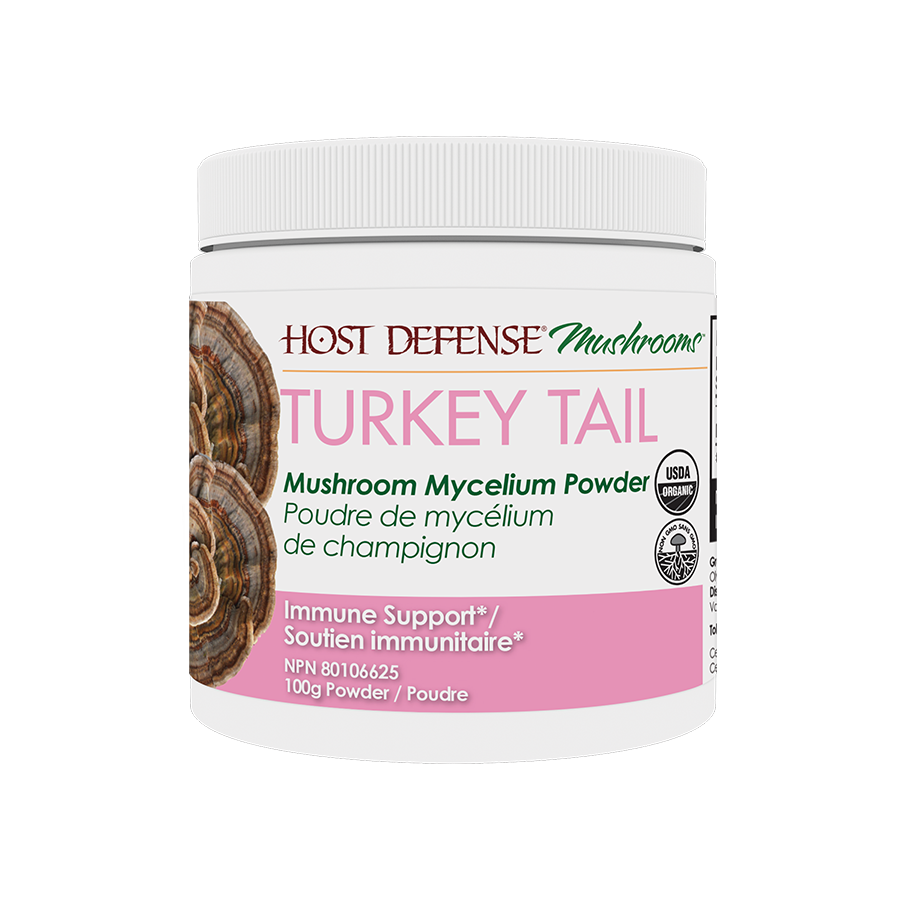 Host Defense Turkey Tail Mushroom Mycelium Powder