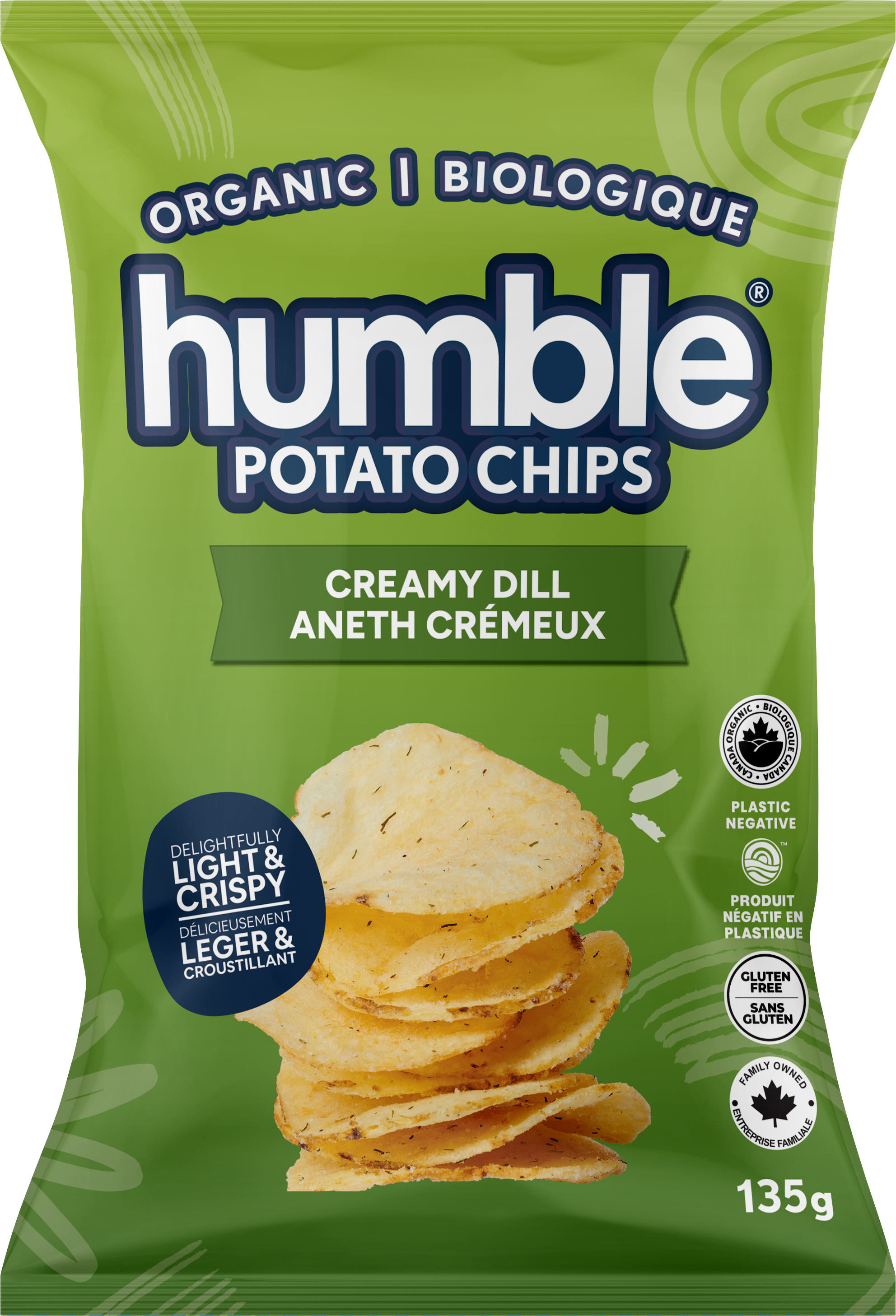 Humble Potato Organic Creamy Dill Potato Chips
