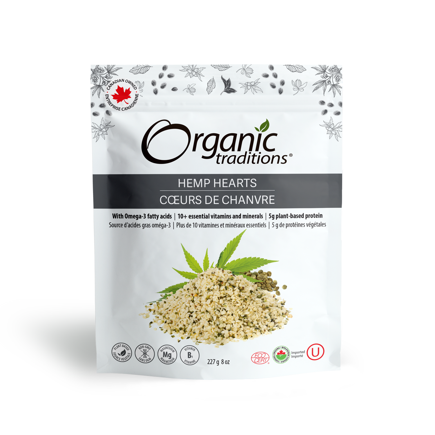 Organic Traditions Organic Hemp Hearts