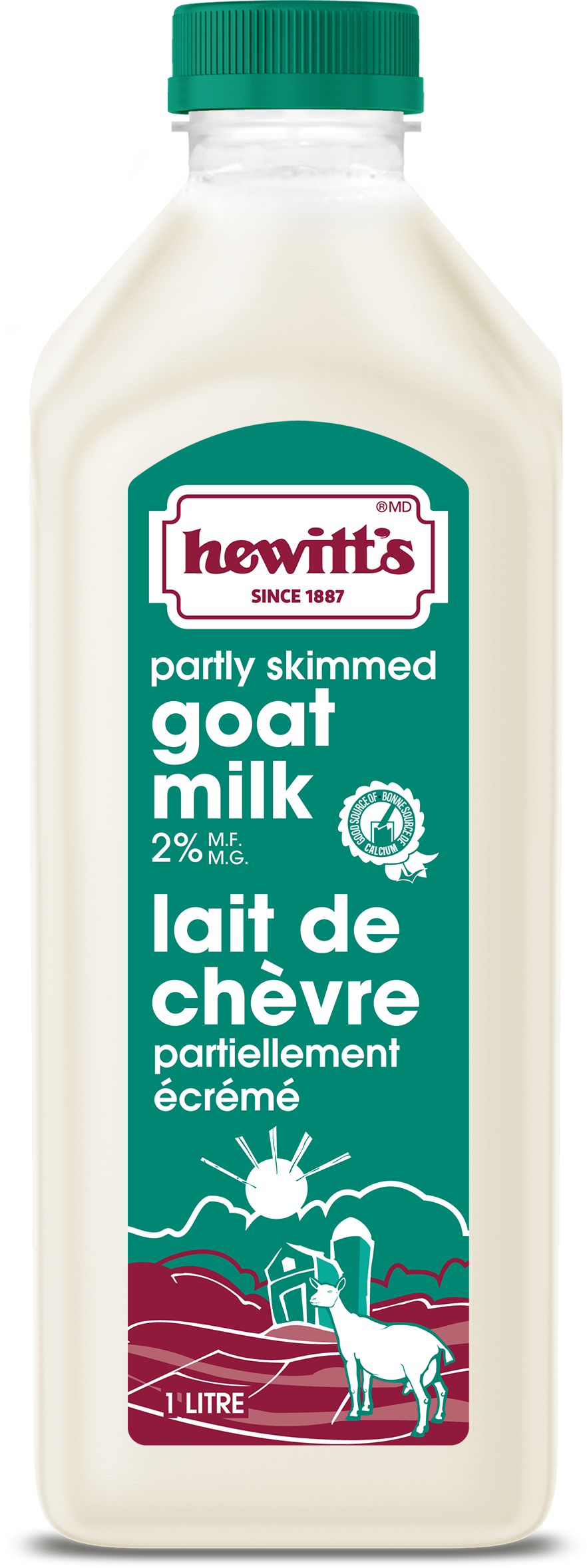 Hewitt's 2% Partly Skimmed Goat Milk PET