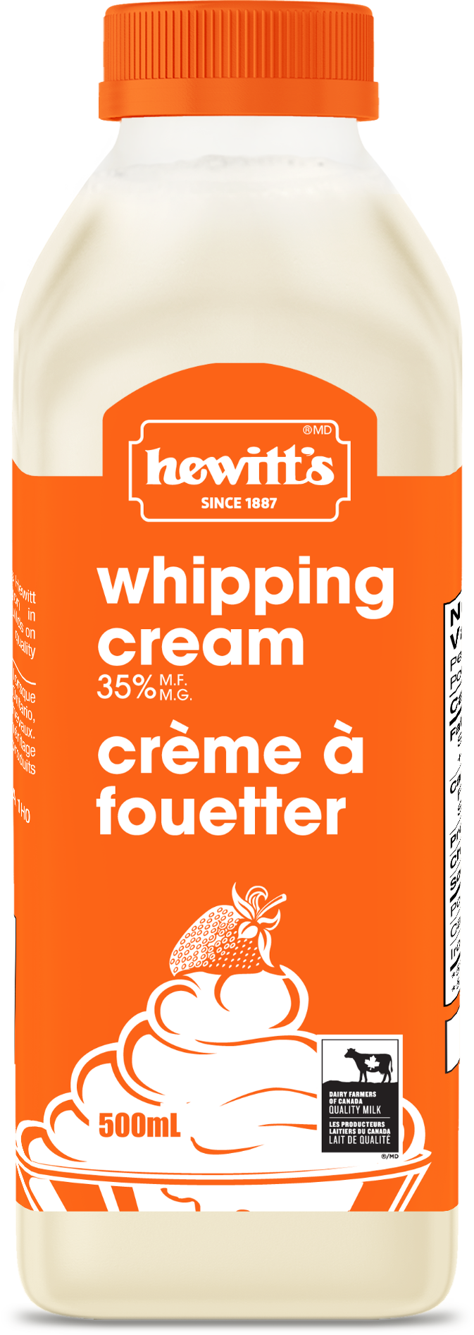 Hewitt's 35% Whipping Cream PET