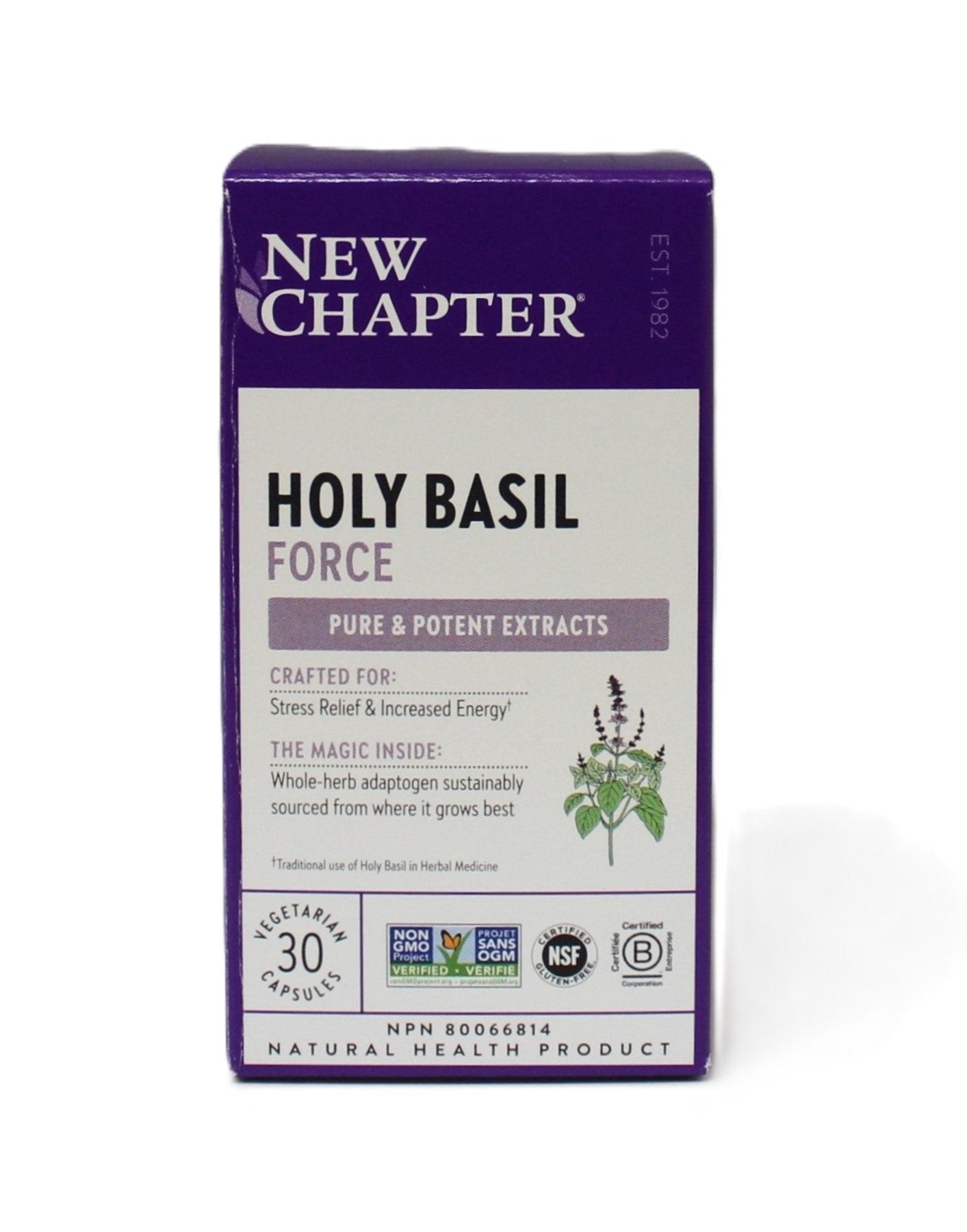 New Chapter Holy Basil