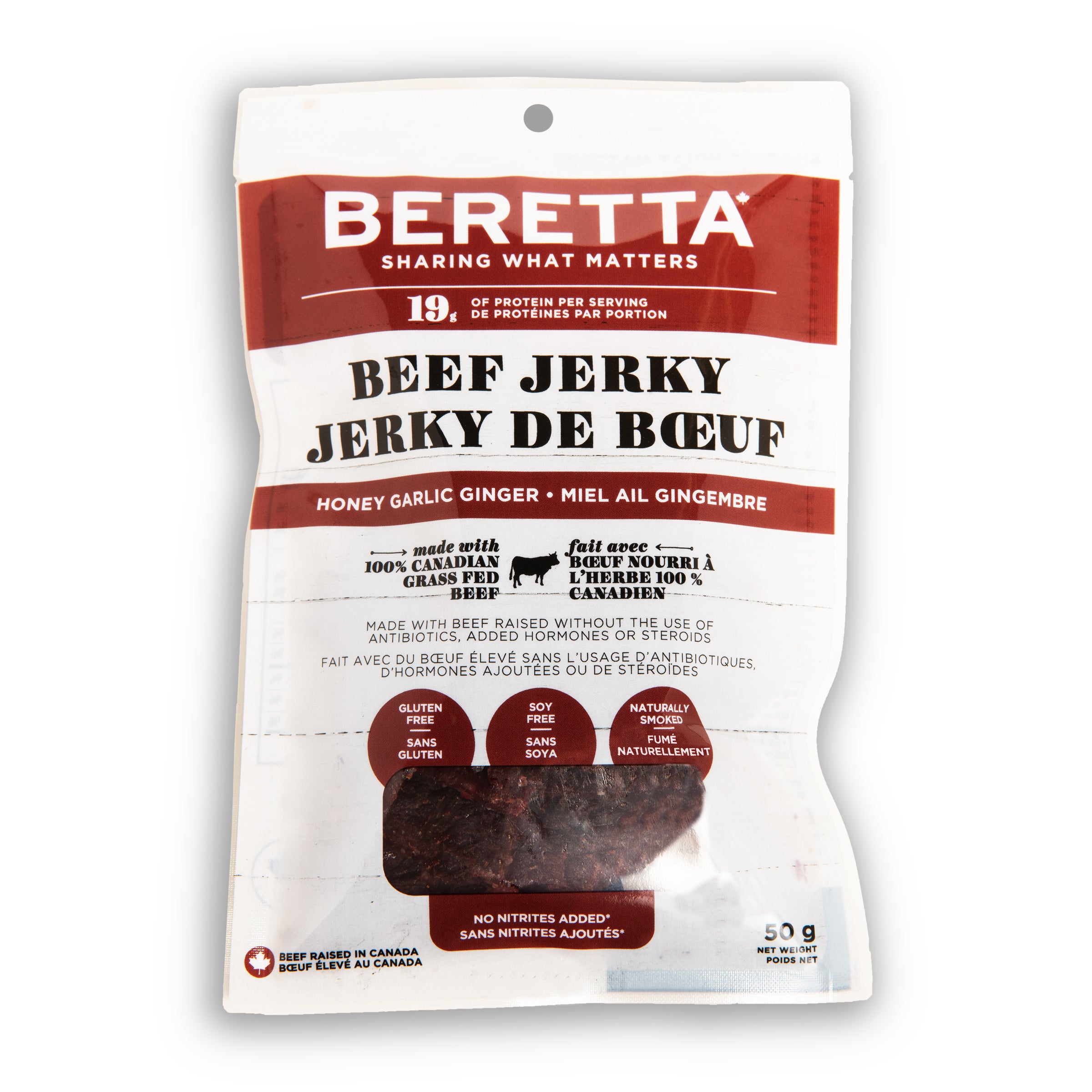 Beretta Honey Garlic Ginger Beef Jerky