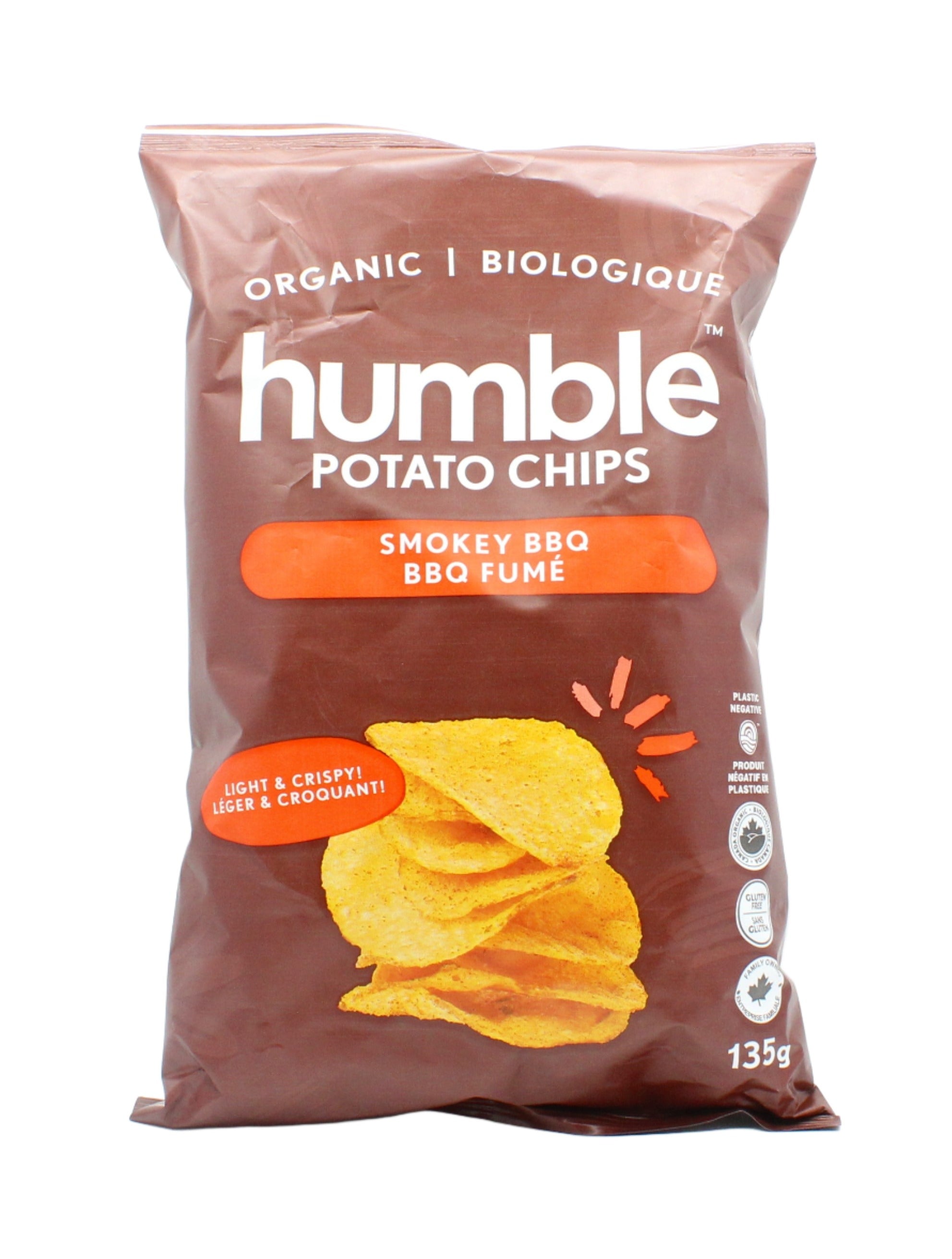 Humble Potato Organic Smokey BBQ Potato Chips
