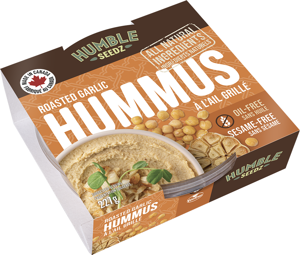 Humble Seedz Roasted Garlic Hummus