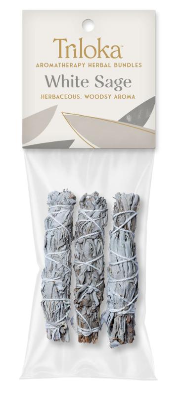 Triloka Smudge White Sage