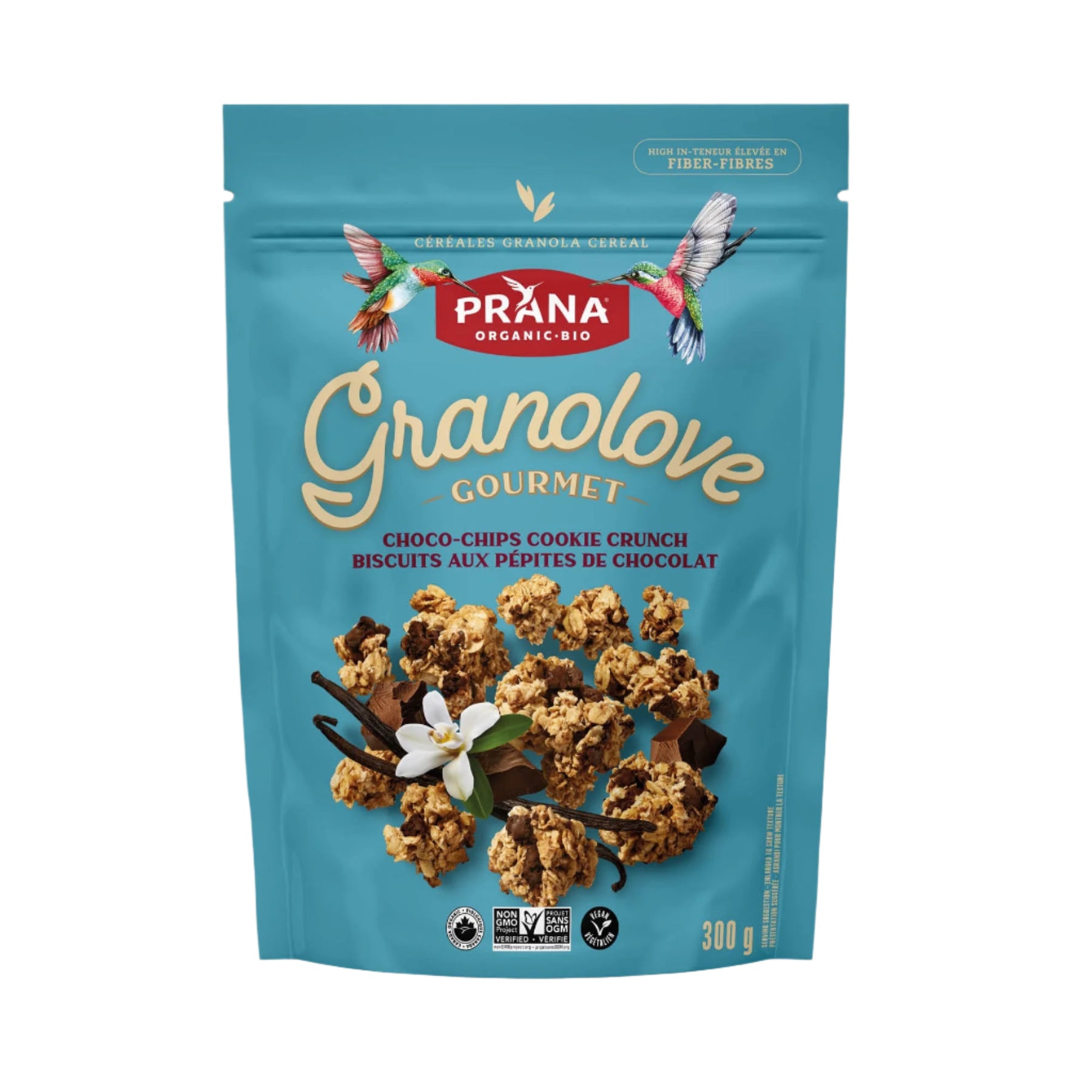 Prana Organic Choco-Chips Cookie Crunch Granolove Gourmet