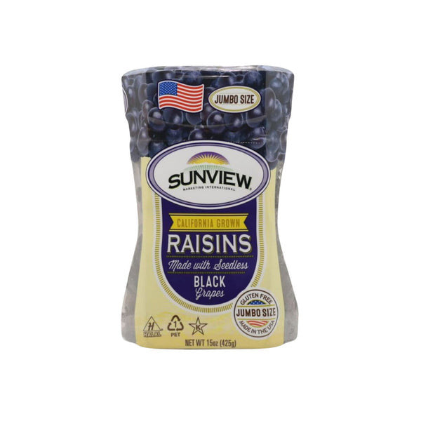 Sunview Organic Black Seedless Raisins