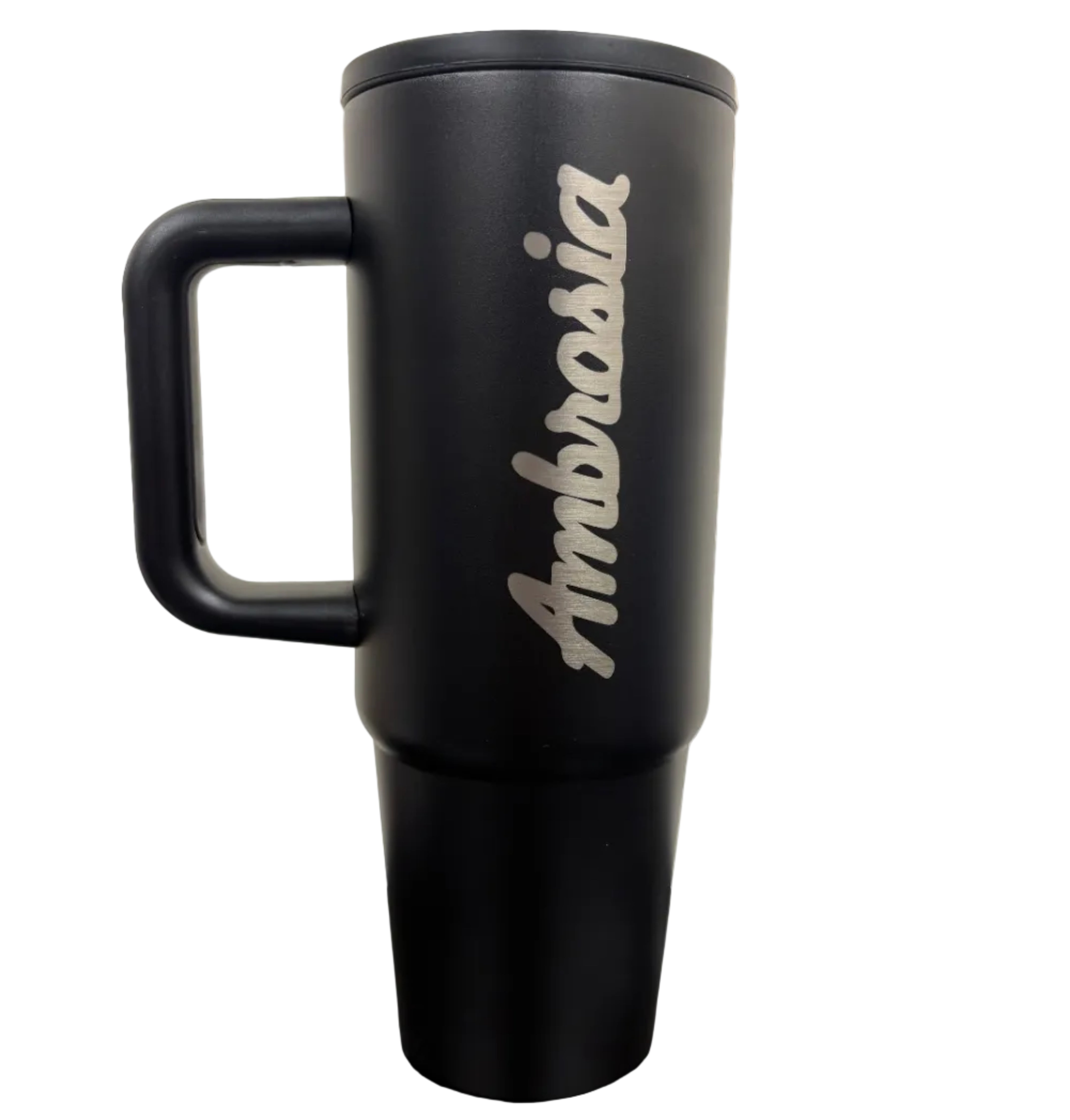 Ambrosia Black Stainless Steel Insulated Tumbler