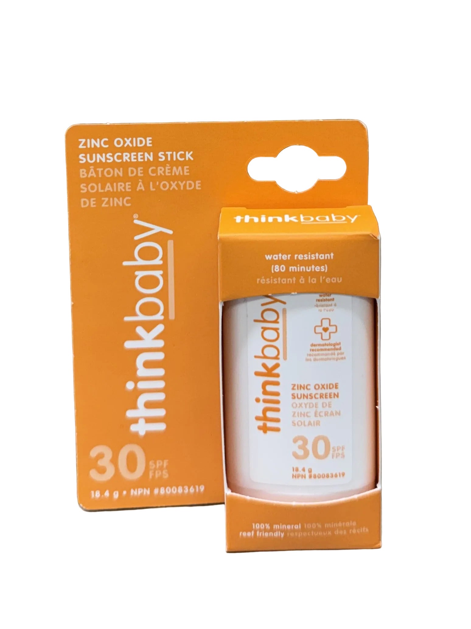 Thinksport SPF30 Face & Body Stick