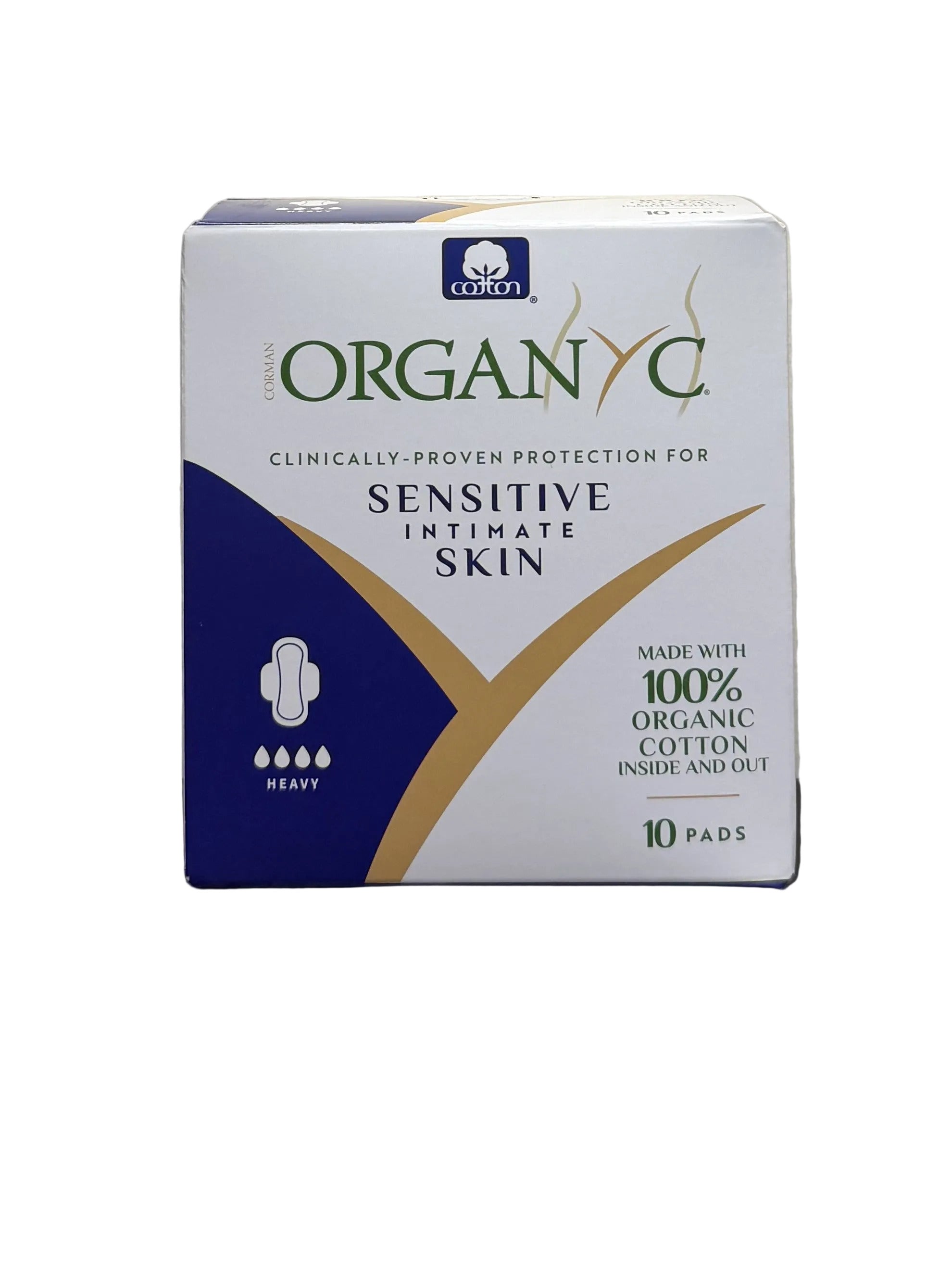 Organyc Organic Sensitive Skin Heavy Flow Pads