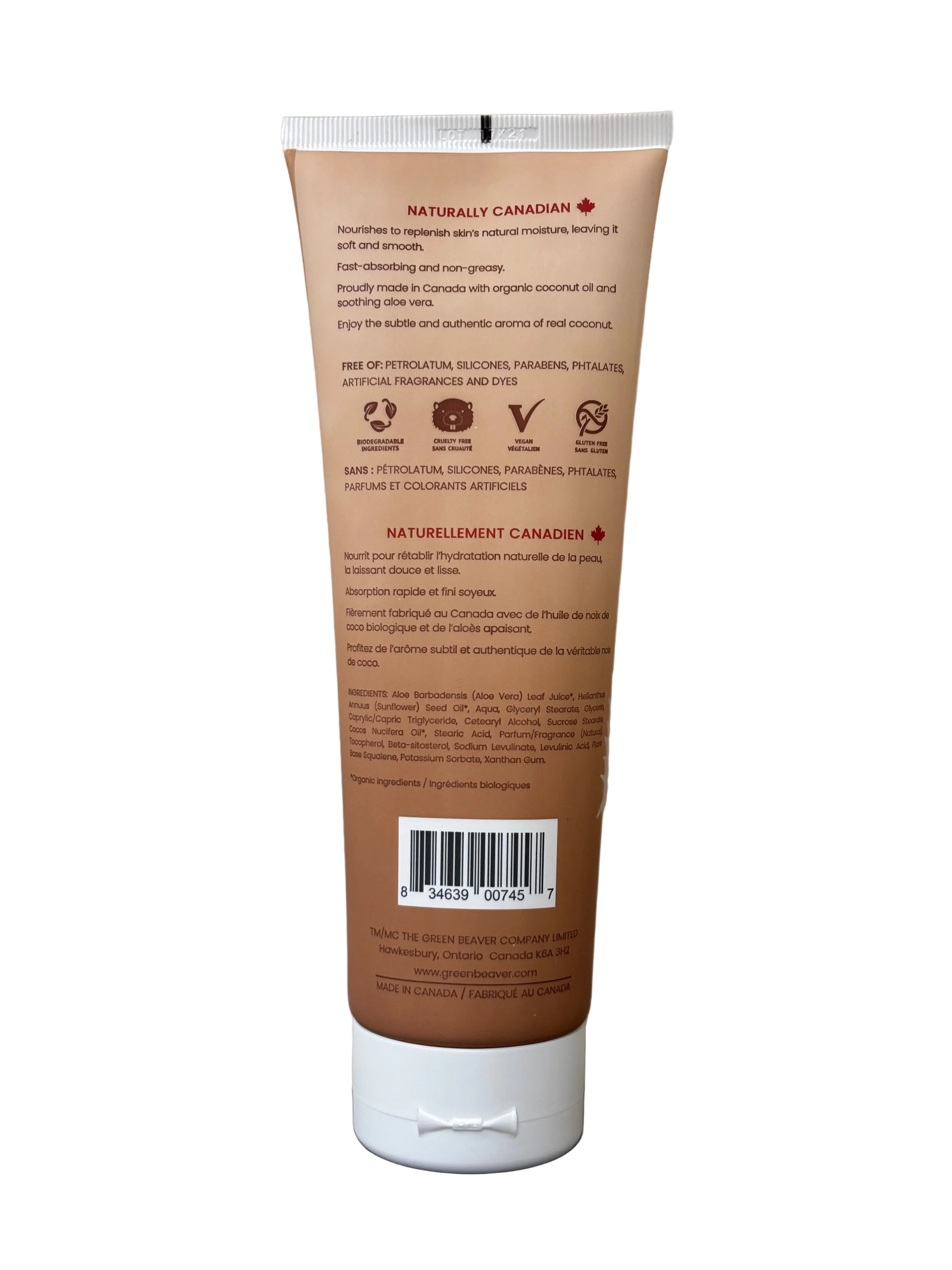Green Beaver Coconut Body Lotion