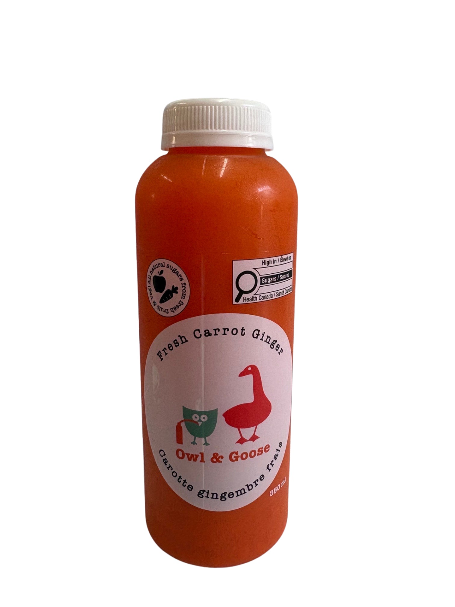 Owl & Goose Fresh Carrot & Ginger Juice