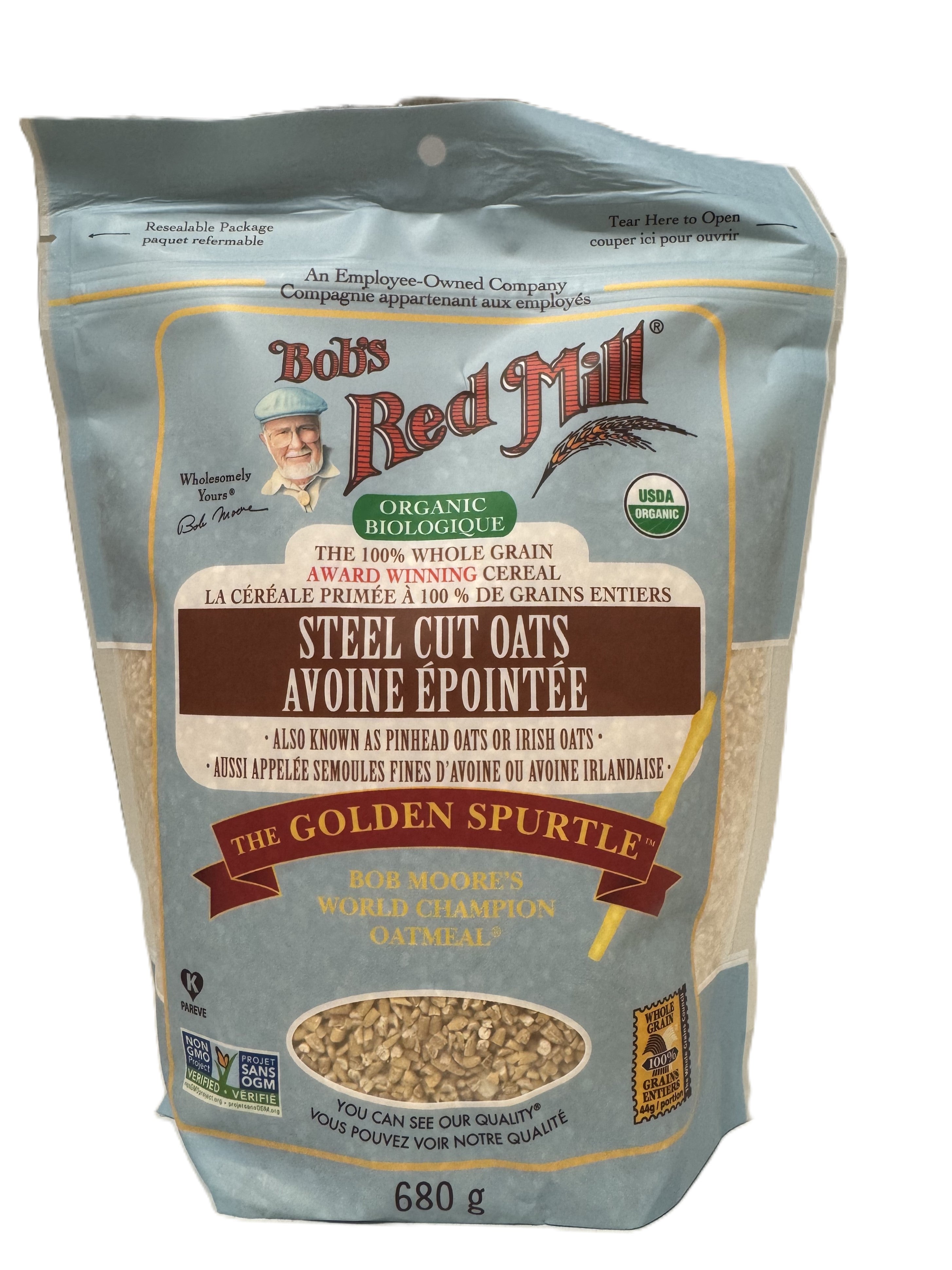 Bob's Red Mill Organic Steel Cut Oats