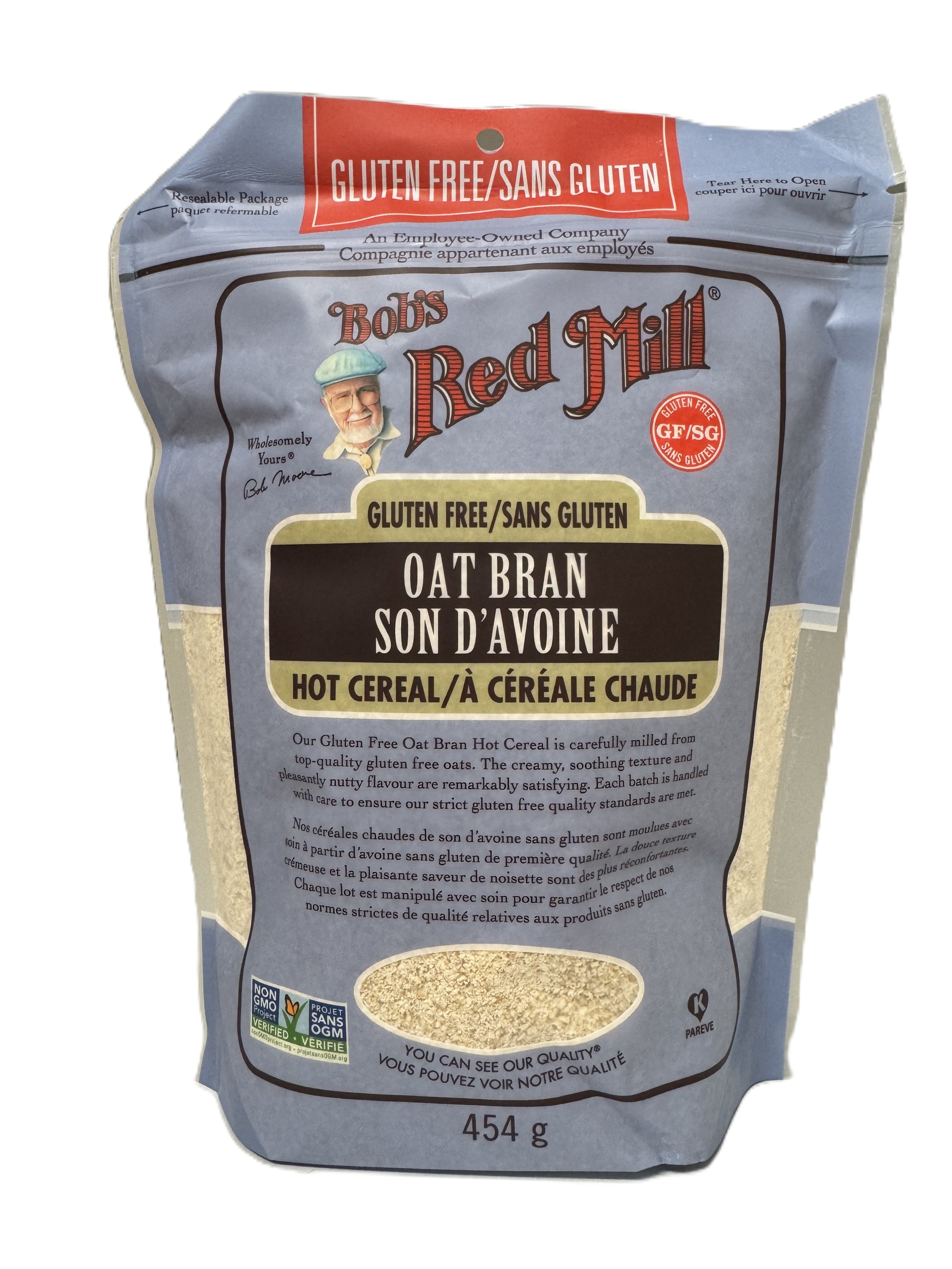 Bob's Red Mill Gluten Free Oat Bran Cereal