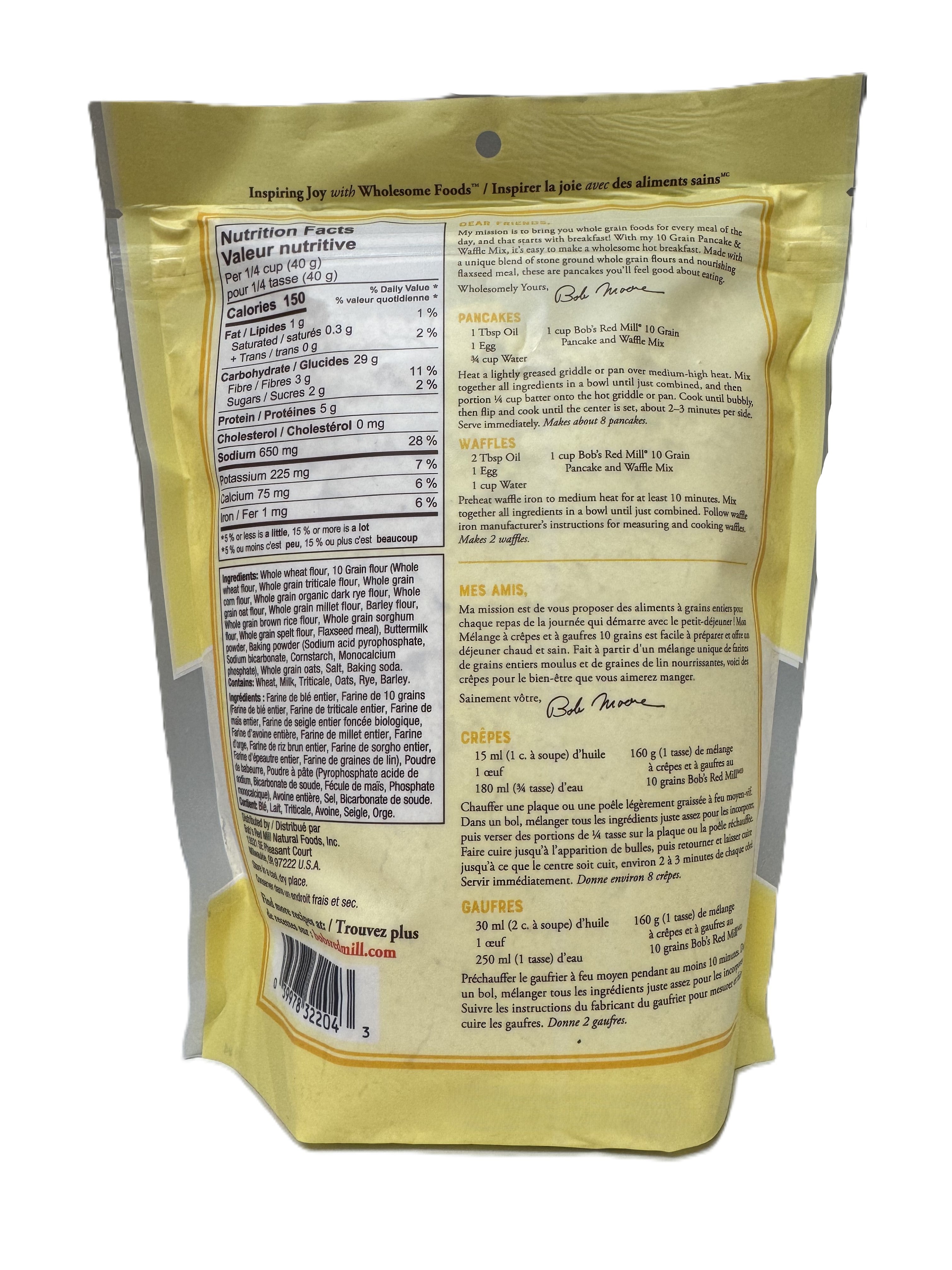 10 Grain Pancake & Waffle Mix