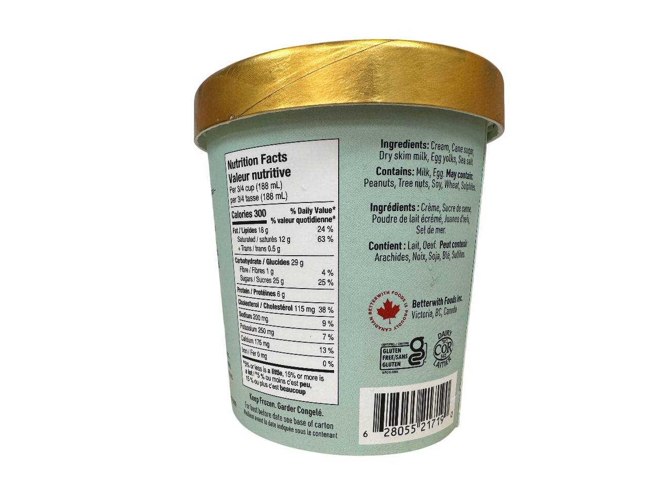 Sea Salted Cream Ice Cream