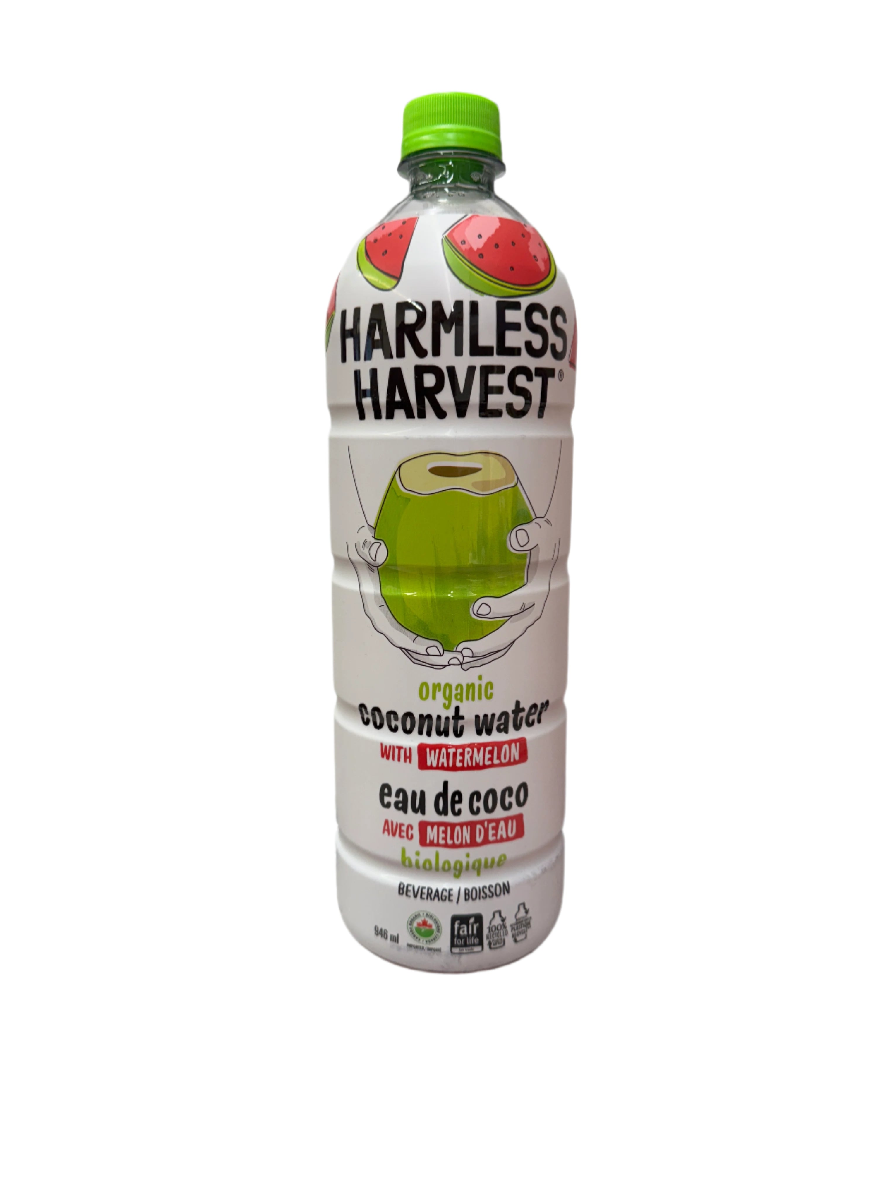 Harmless Harvest Organic Coconut Water With Watermelon