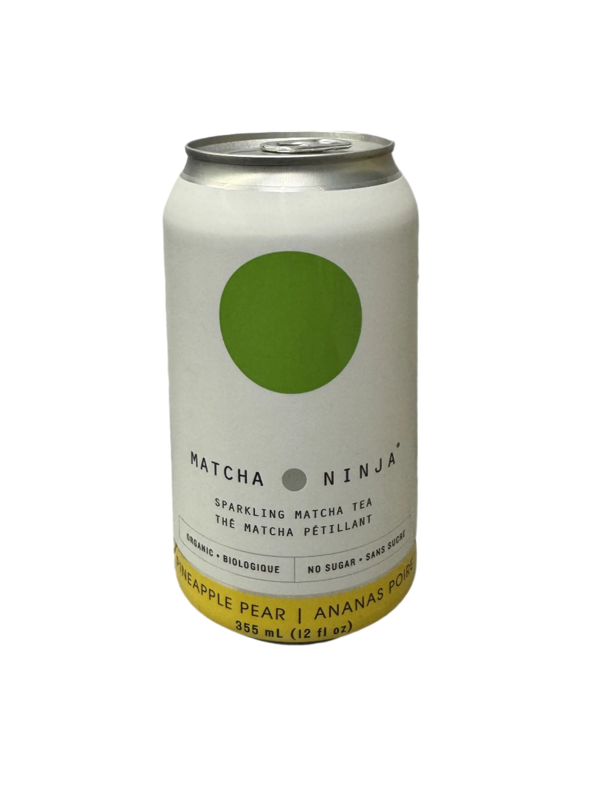 Organic Pineapple Pear Sparkling Matcha Tea