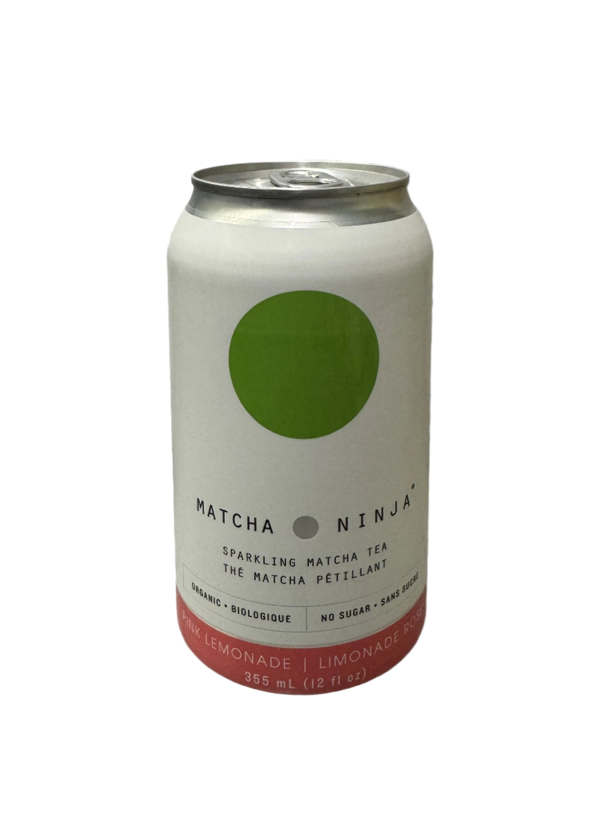 Organic Pink Lemonade Sparkling Matcha Tea