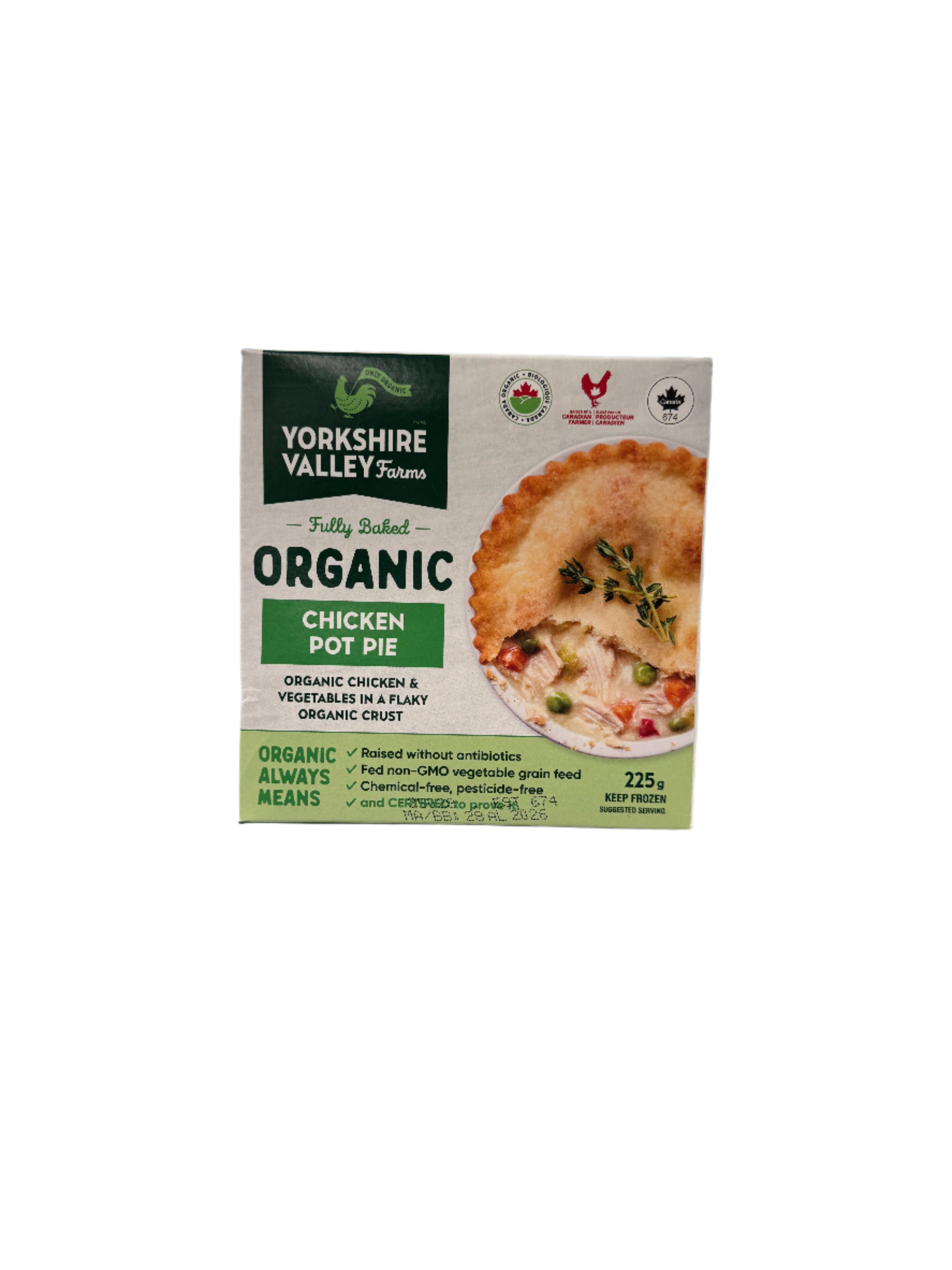 Yorkshire Valley Organic Chicken Pot Pie