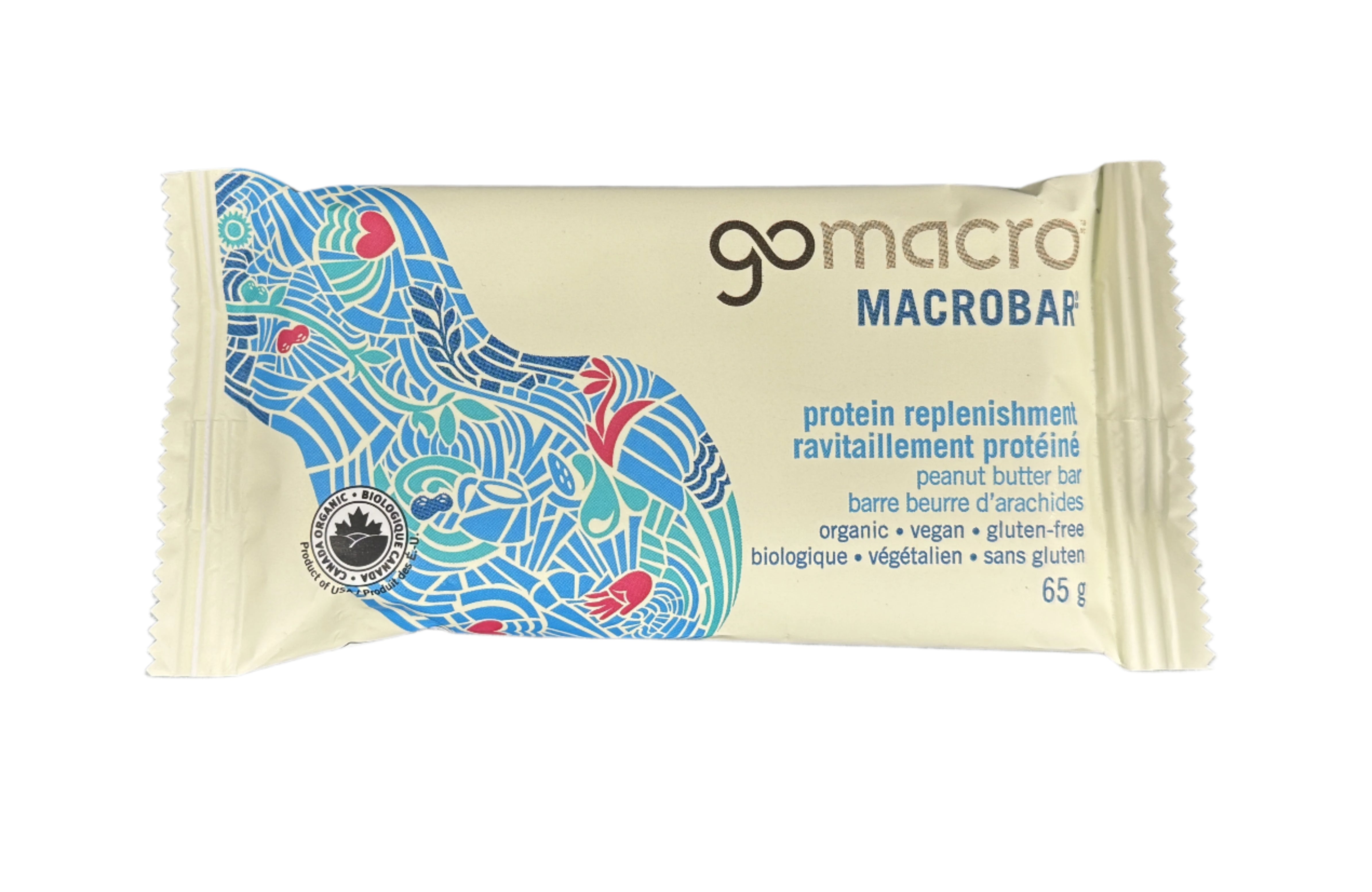GoMacro Protein Replenishment Peanut Butter Bar