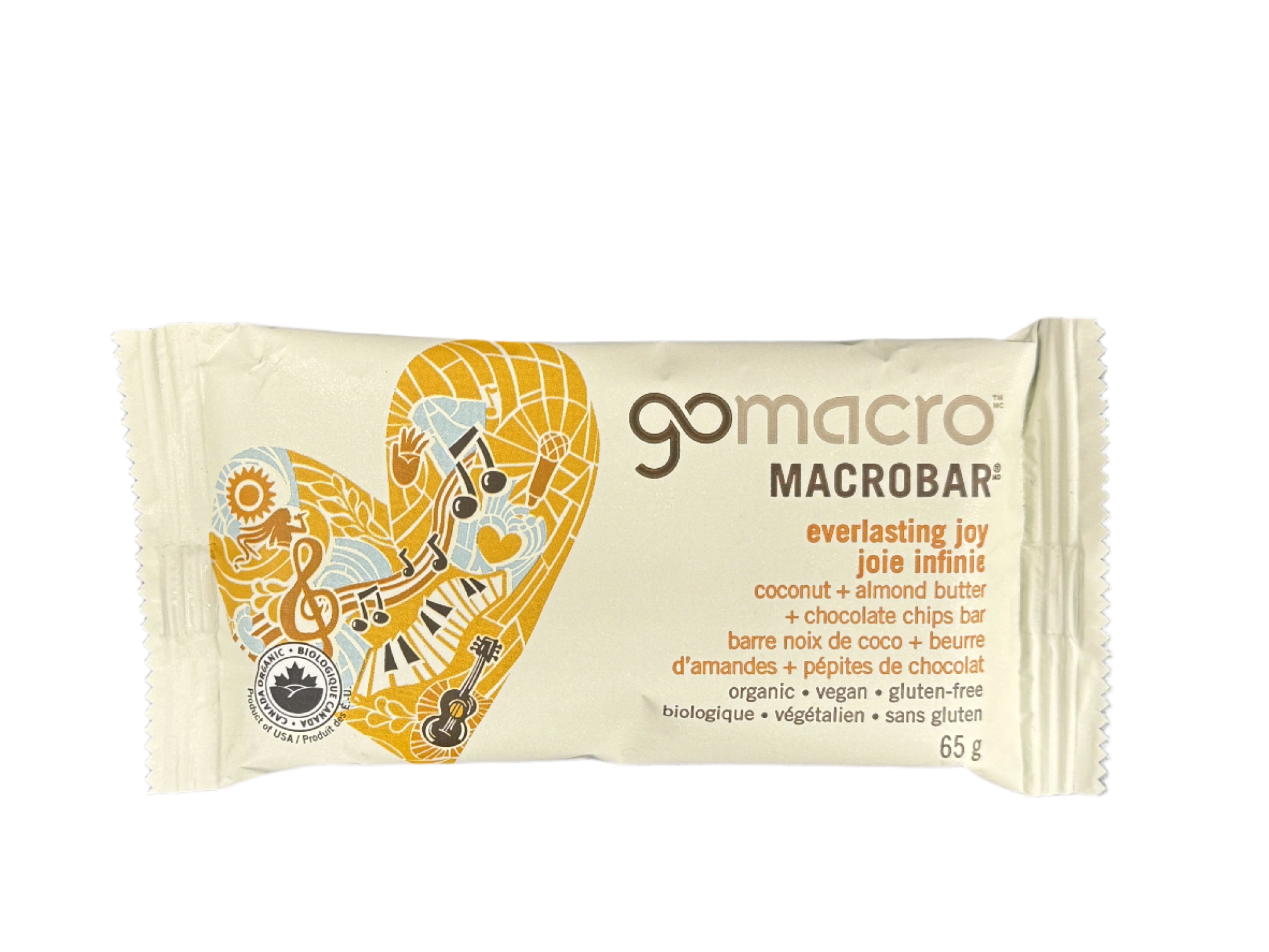 Everlasting Joy Coconut + Almond Butter + Chocolate Chips Bar