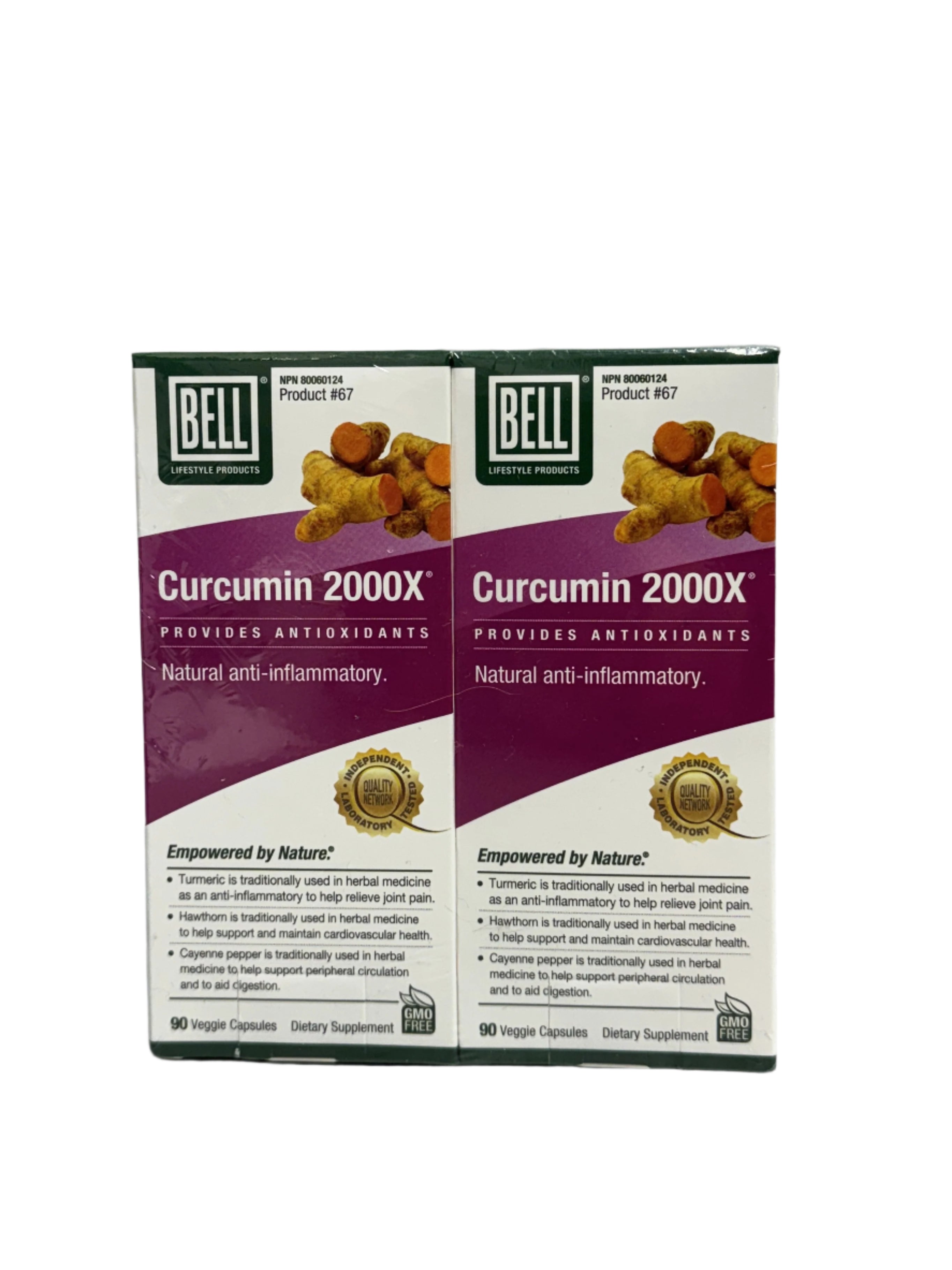 Bell Curcumin 2000X Duo Pack