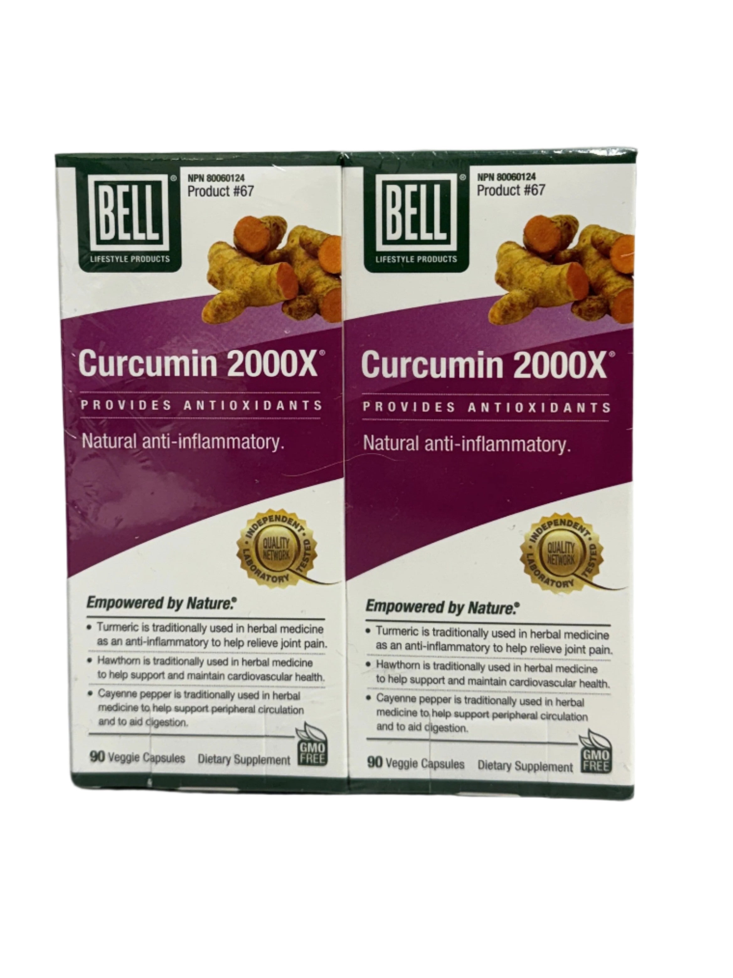 Bell Curcumin 2000X Duo Pack