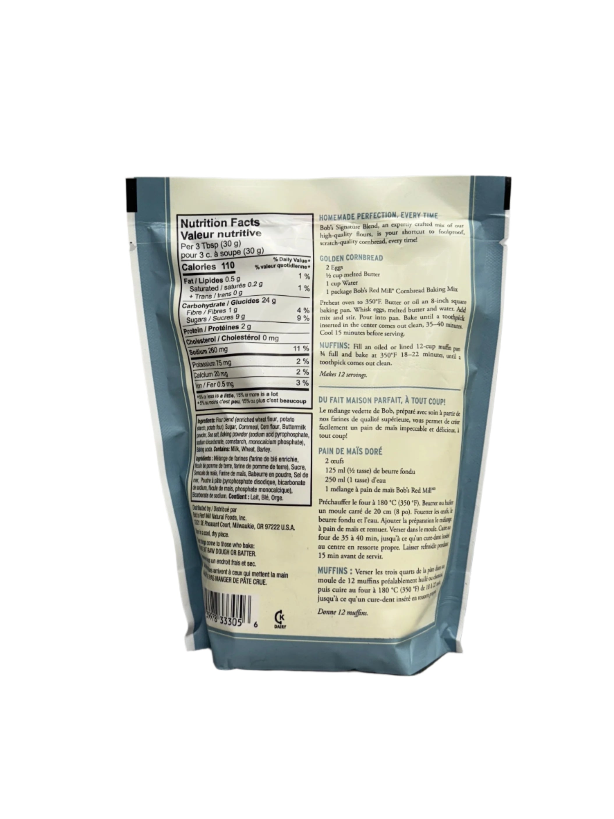 Golden Cornbread Baking Mix