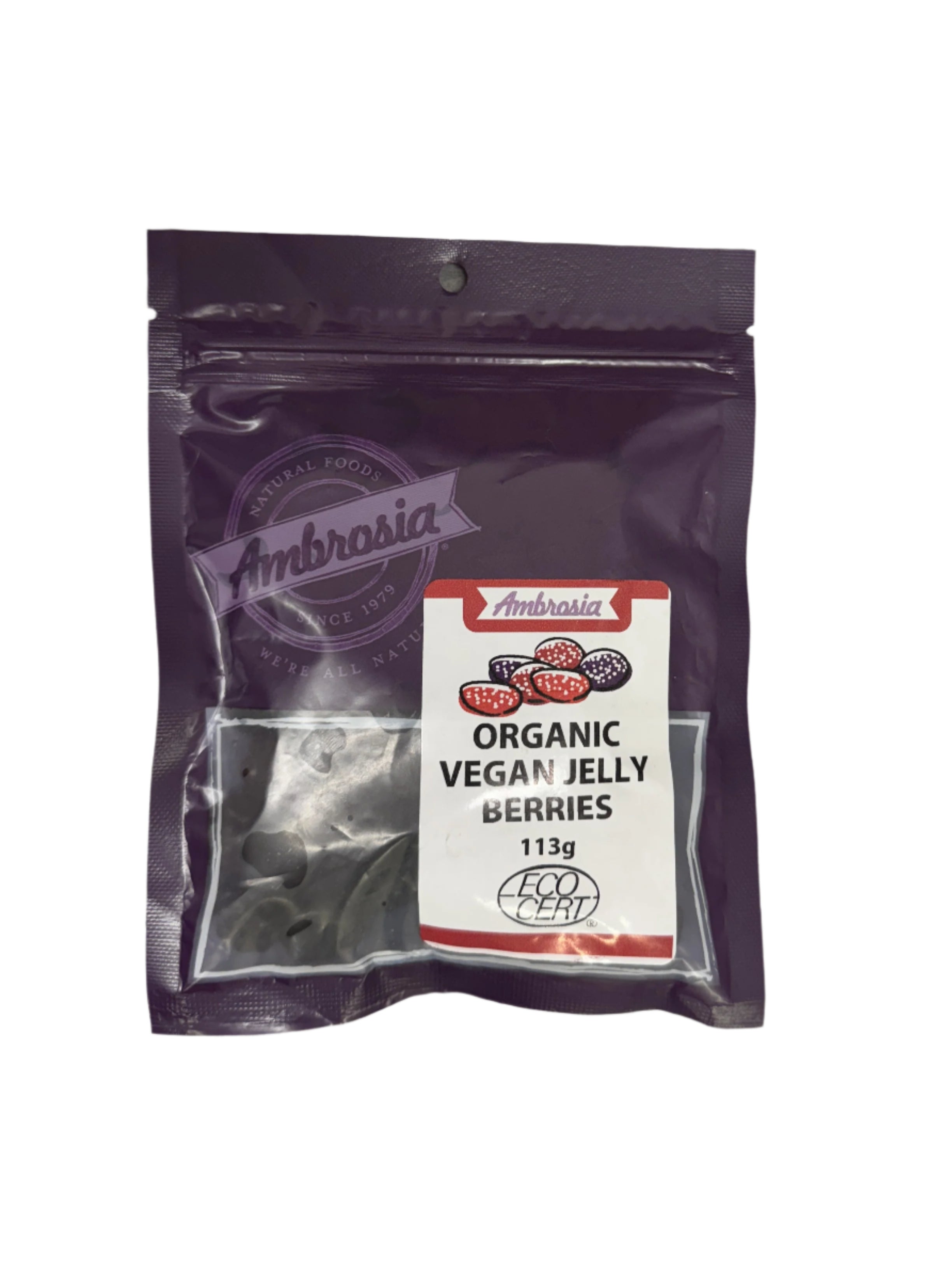 Ambrosia Organic Vegan Jelly Berries