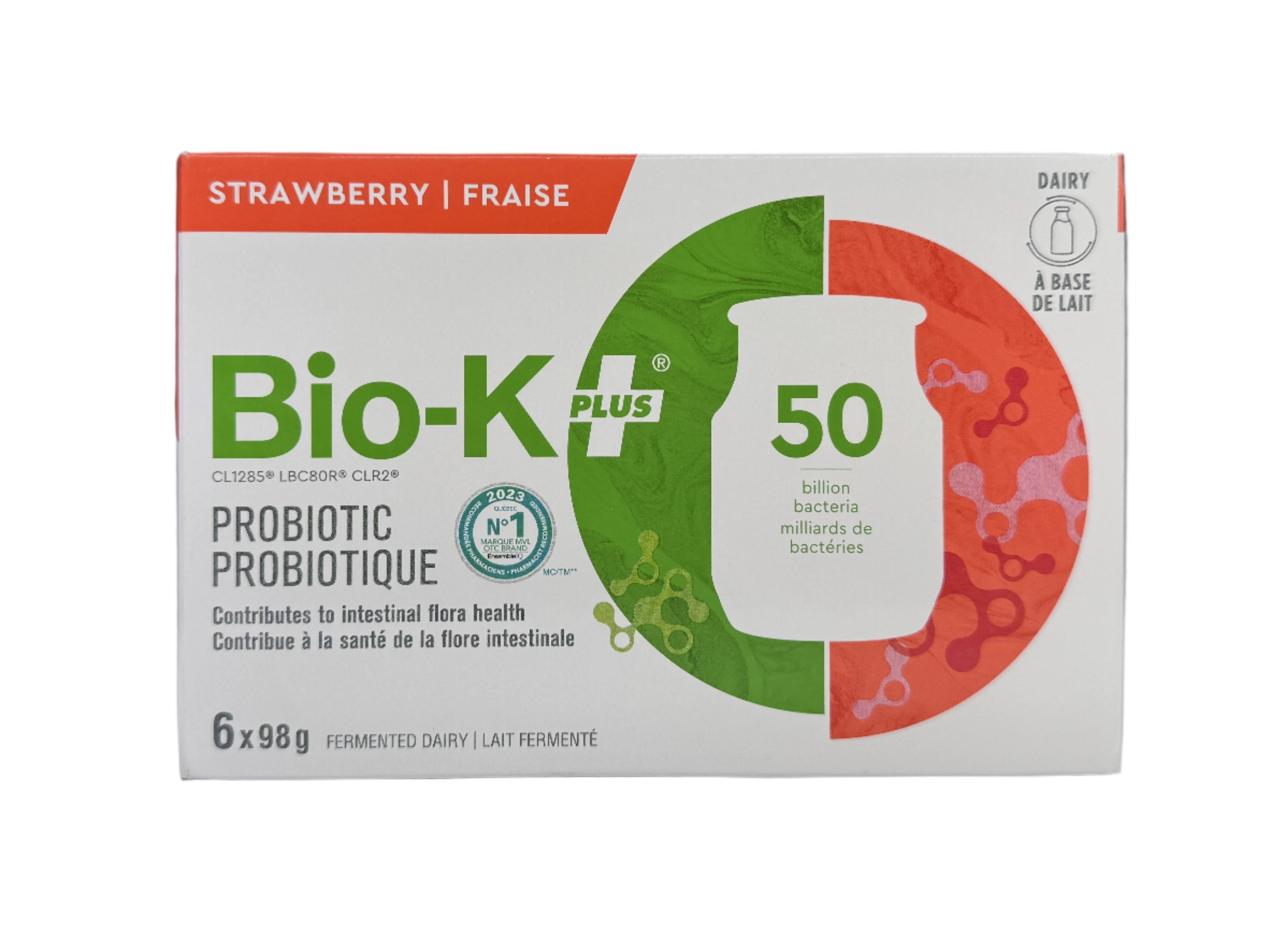 Bio-K Strawberry 6 pack