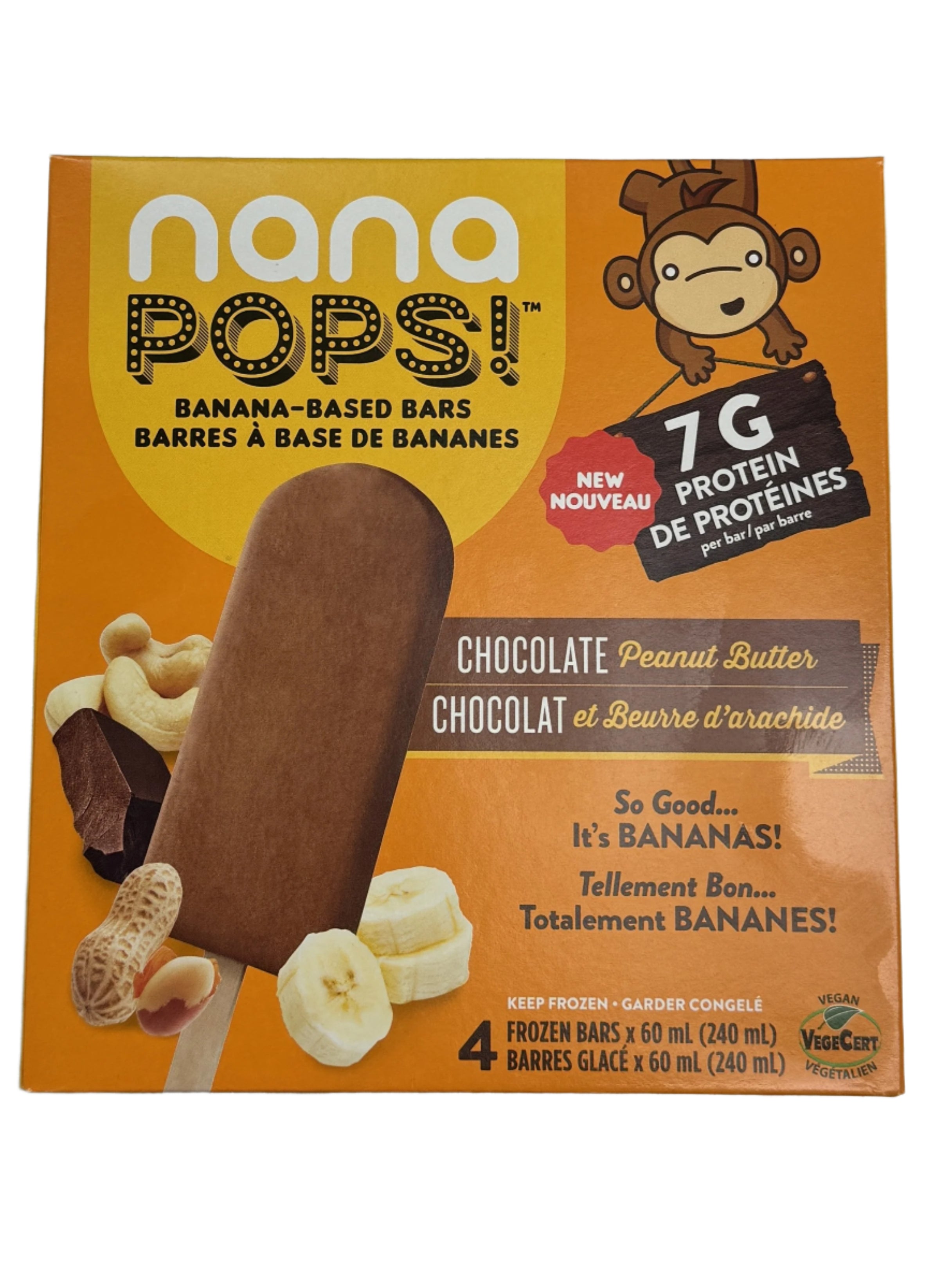 Nanashake Chocolate Peanut Butter Nanapops