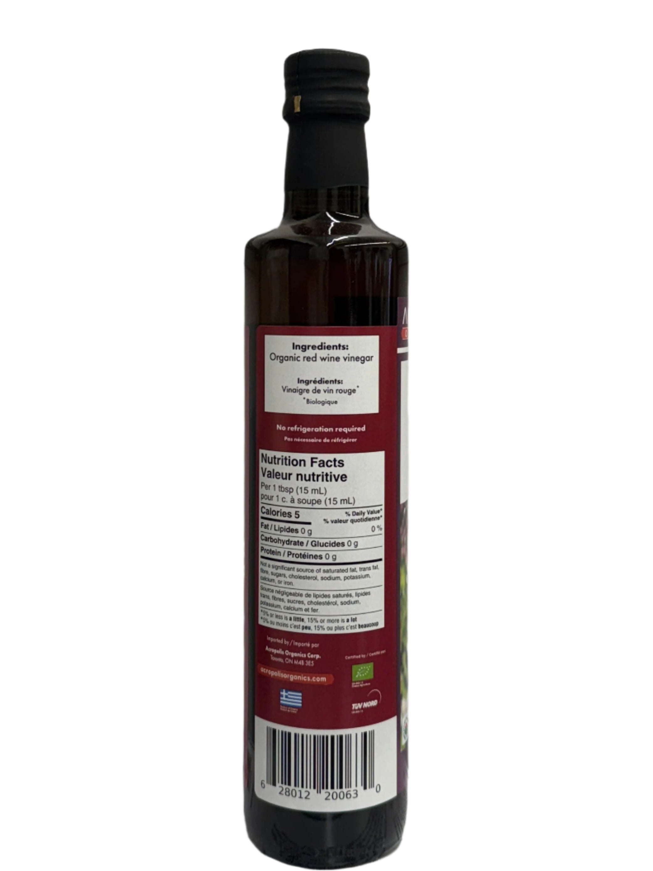 Acropolis Organics Organic Red Wine Vinegar